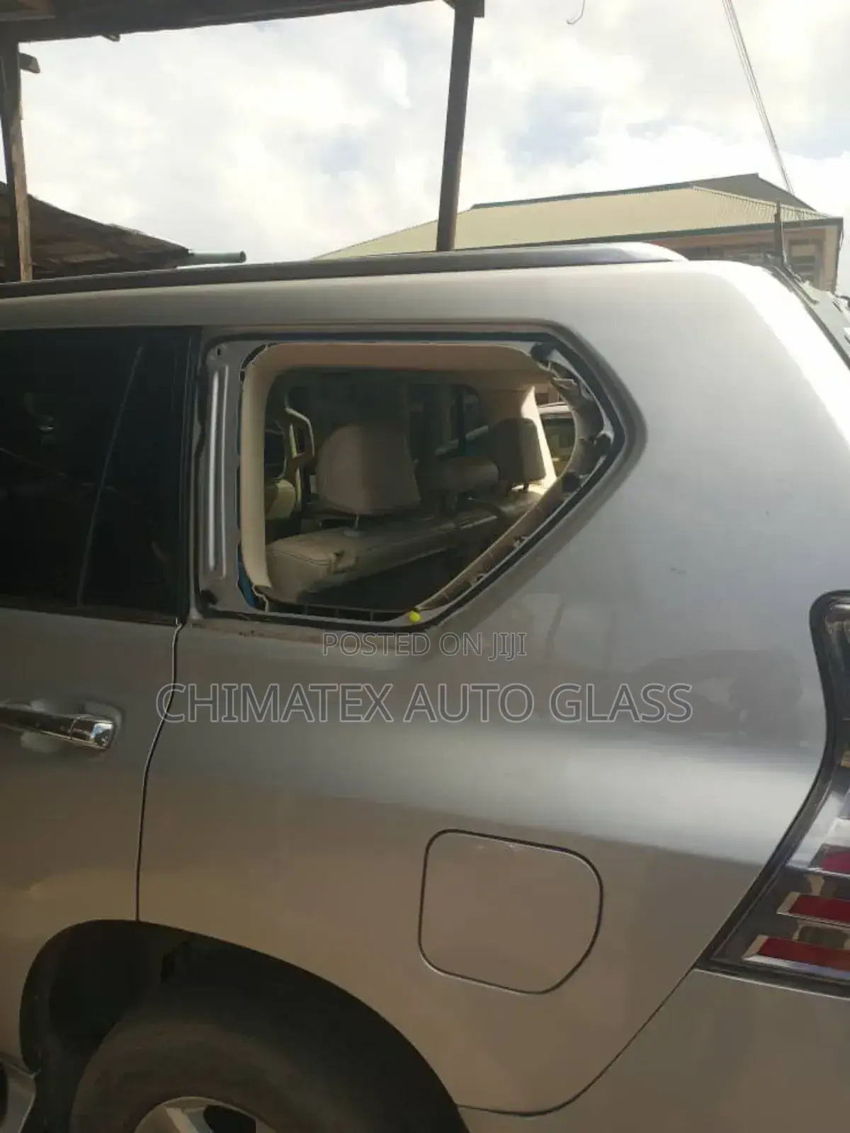 Toyota Prado Rear Vent Glass Available