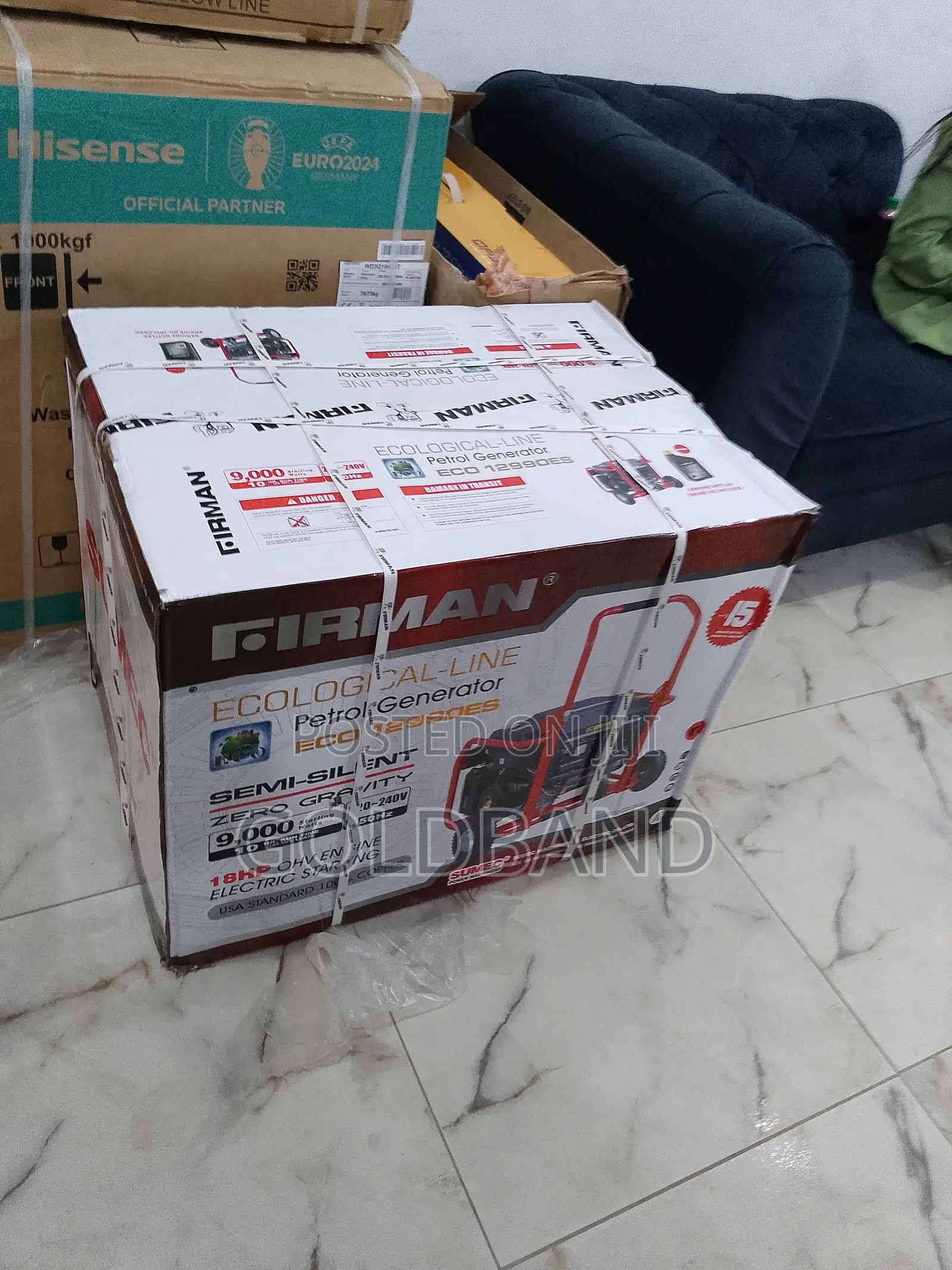 Ec0-12990es Firman Sumec Engine Electric Starting Generator