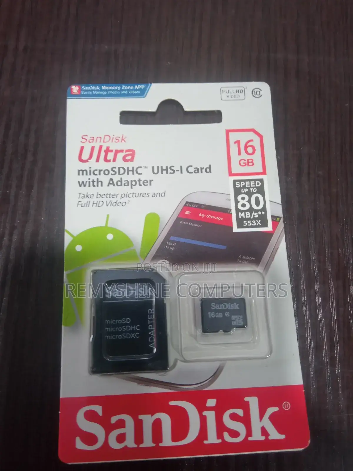 16gb Sandisk Ultra Memory Card