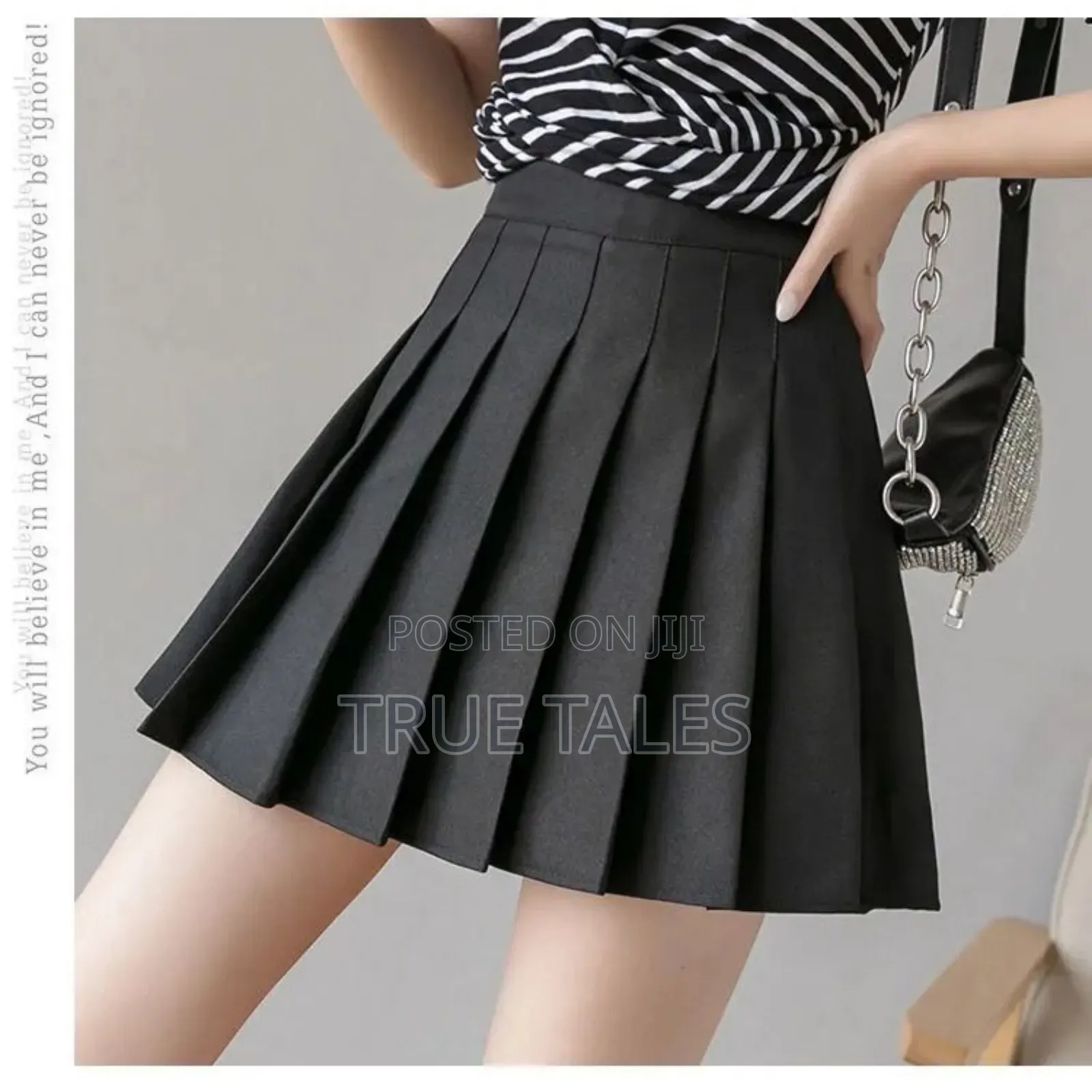 Big Girl's Pleated Short Skirt Ages 8 to 18 Years