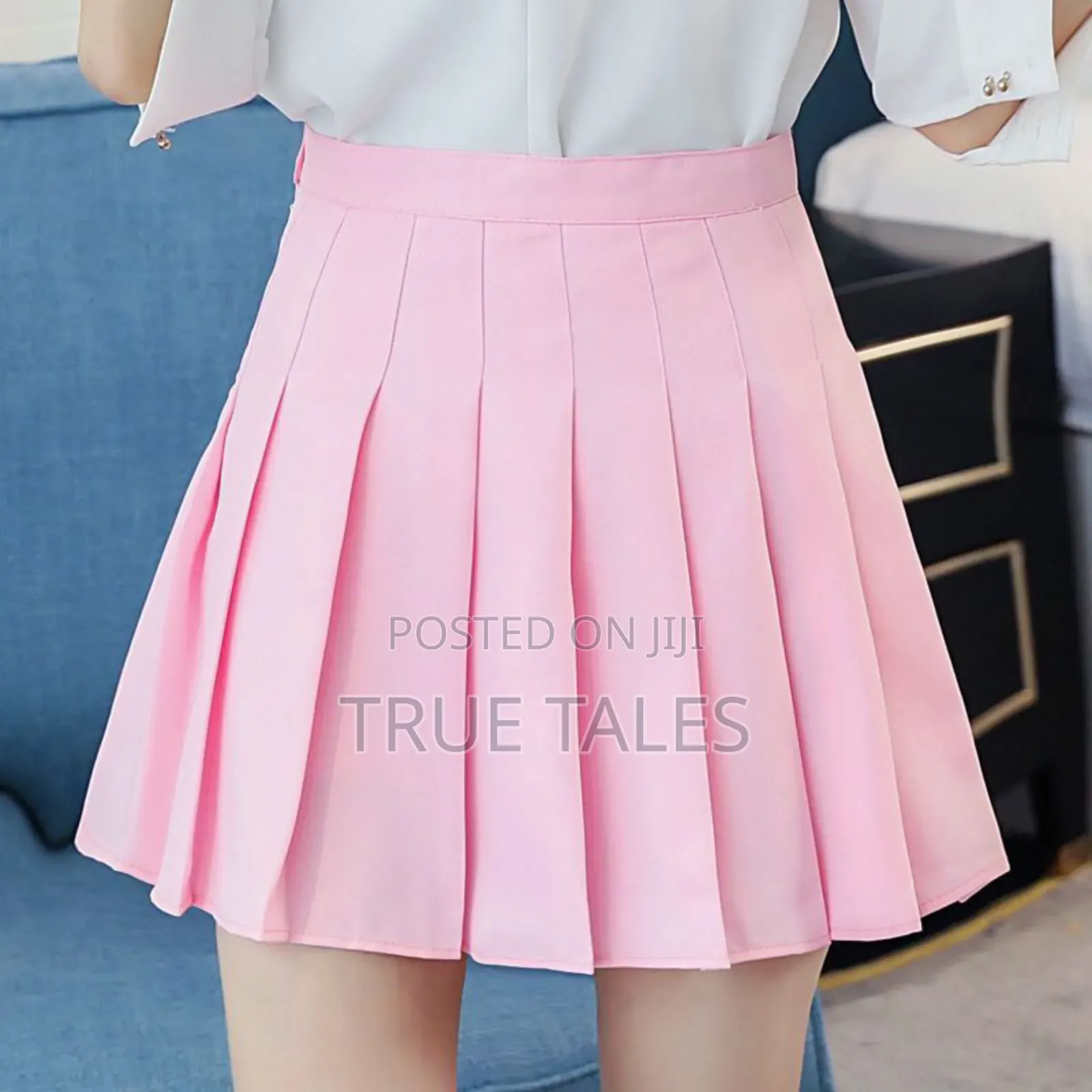 Big Girl's Pleated Short Skirt Ages 8 to 18 Years