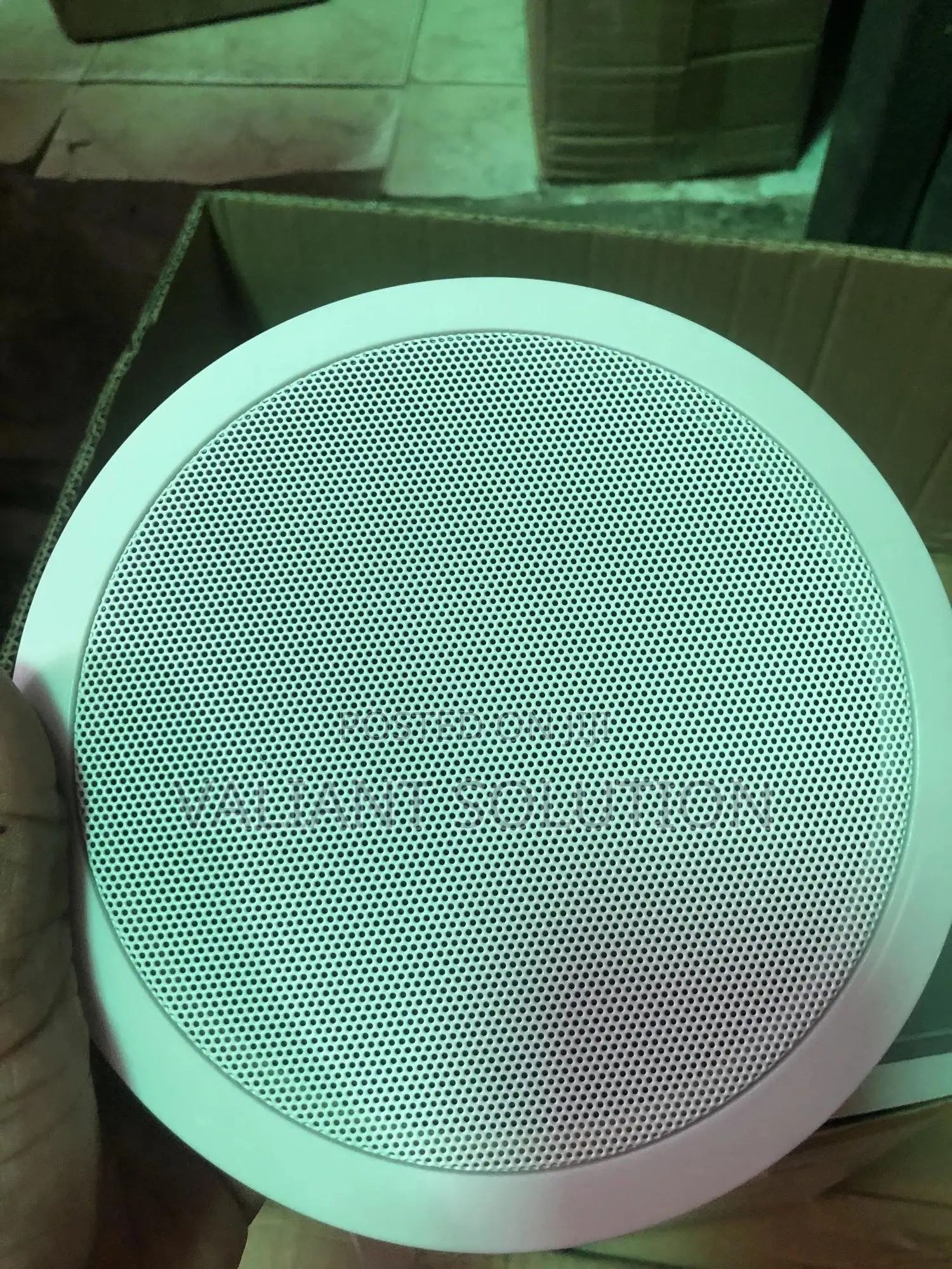 Ceiling Mounted Public Address Loud Speaker.