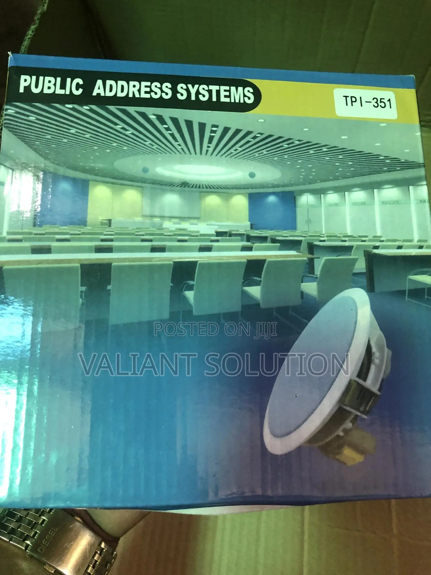 Ceiling Mounted Public Address Loud Speaker.