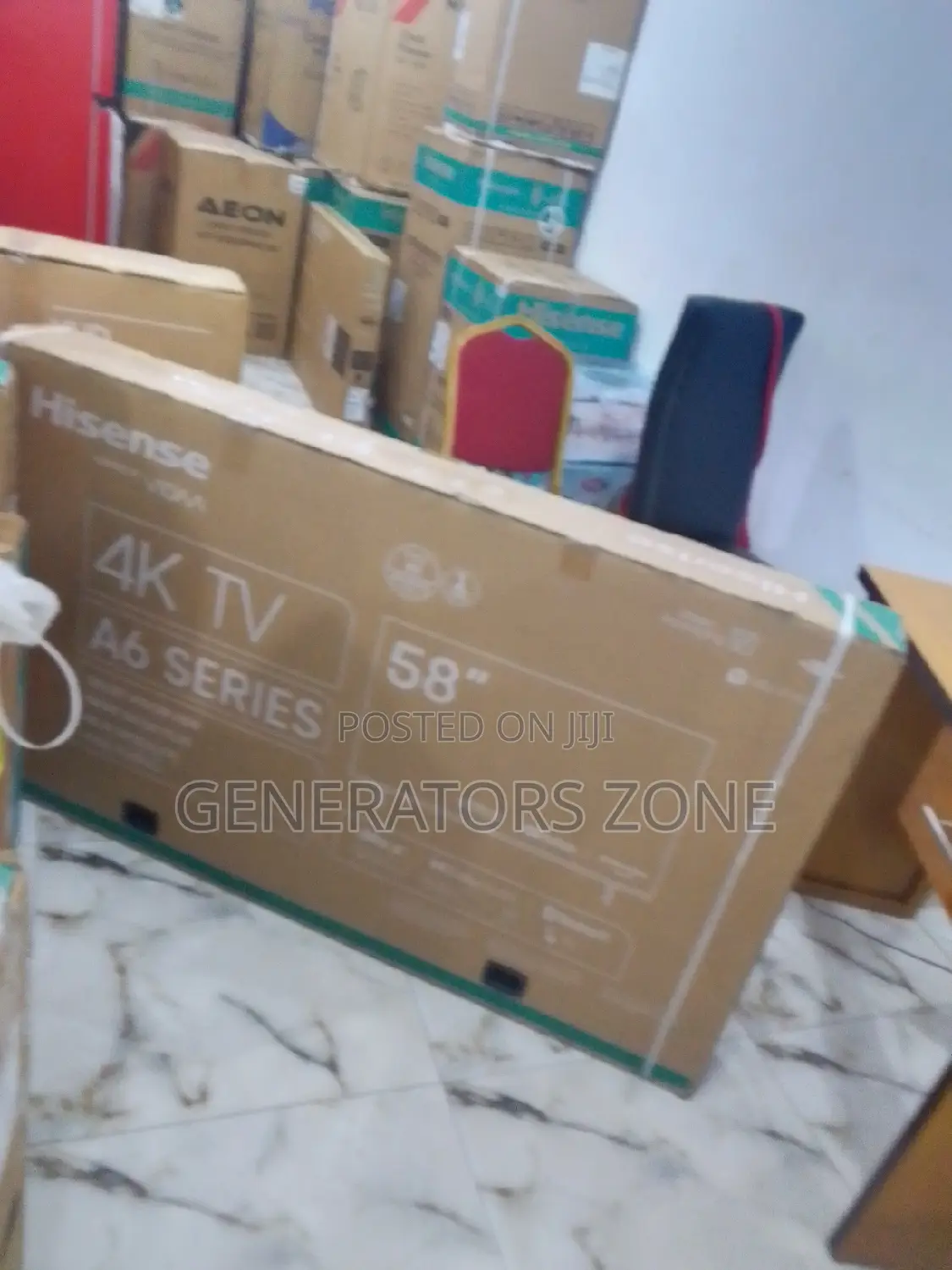 Hdmi:3 Hisense 58" Inches Tv,A6 Series