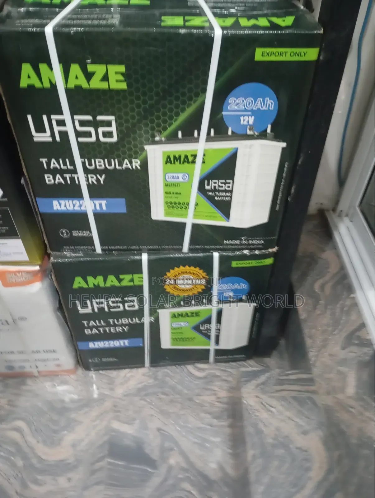 220ah Amaze Tubular Battery