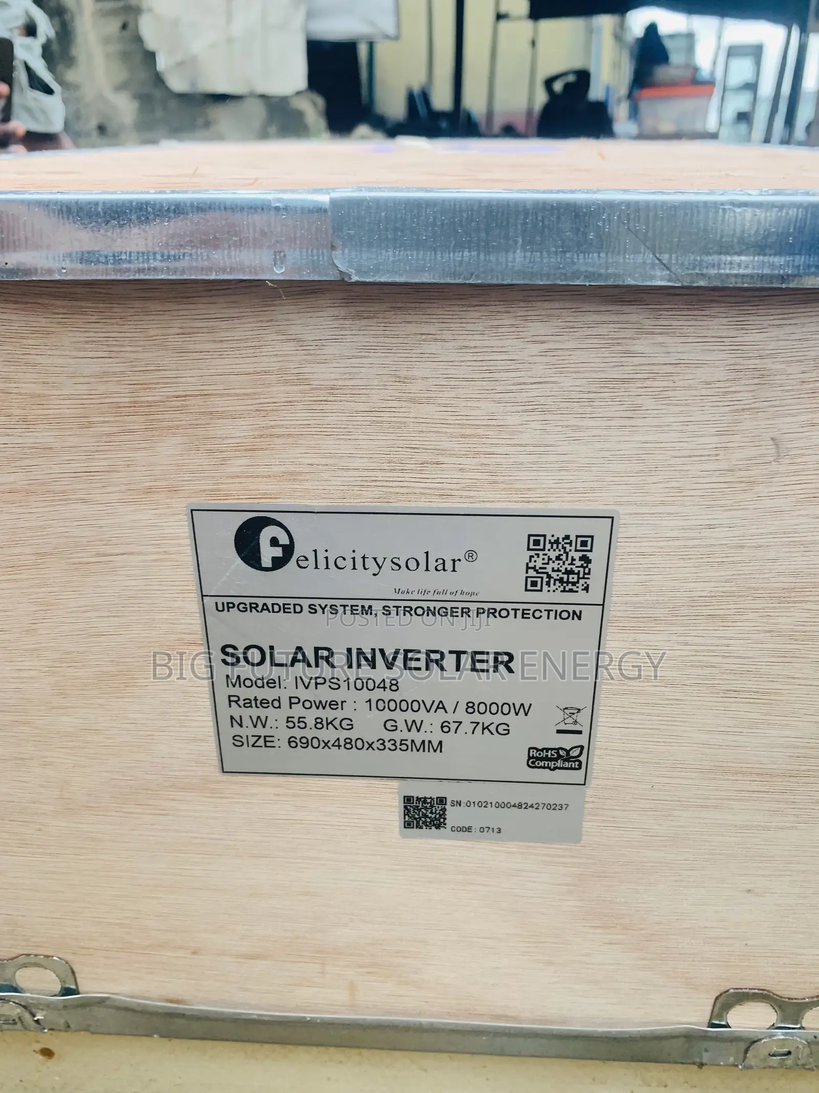 10kva Felicity Solar Inverter 48v