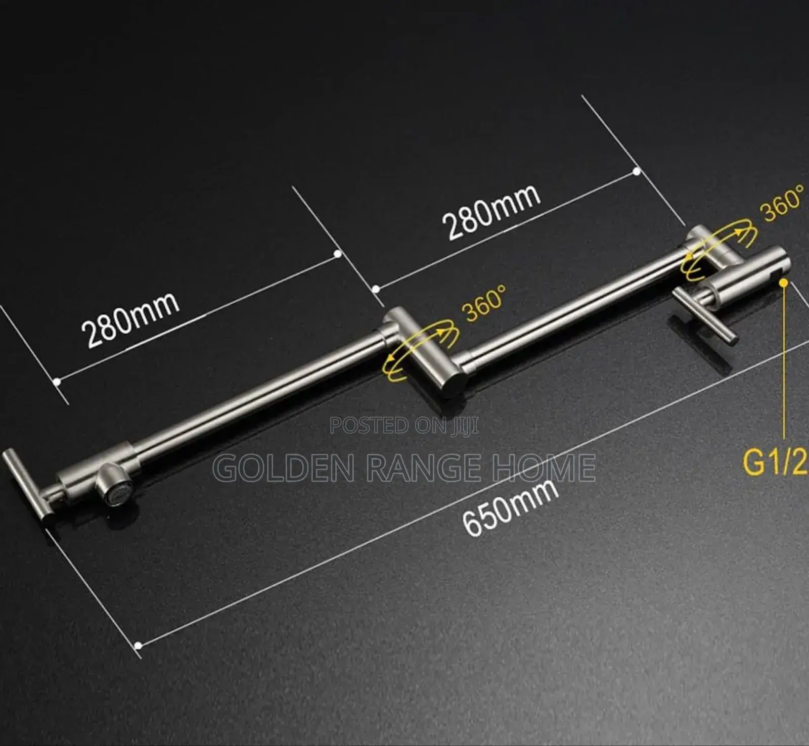 Adjustable Wall Mounted Pot Filler