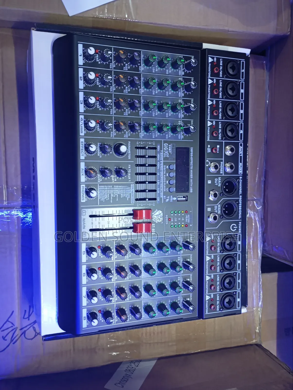Professional Steck Audio Mixer