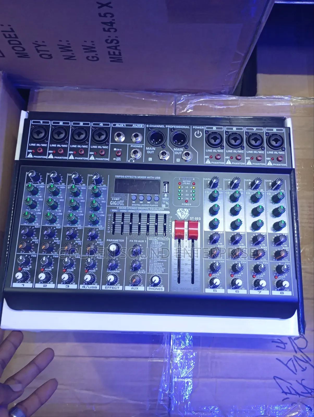 Professional Steck Audio Mixer