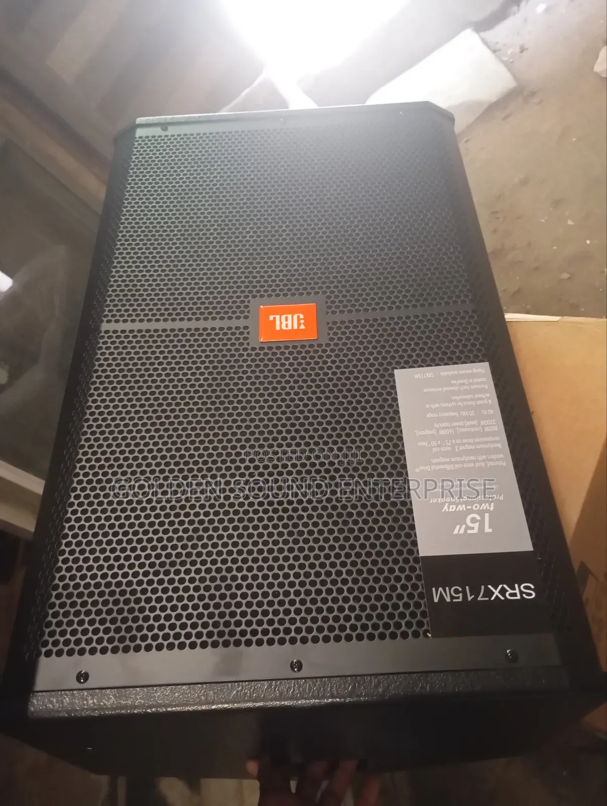 Professional J B L Monitor Speaker 15"