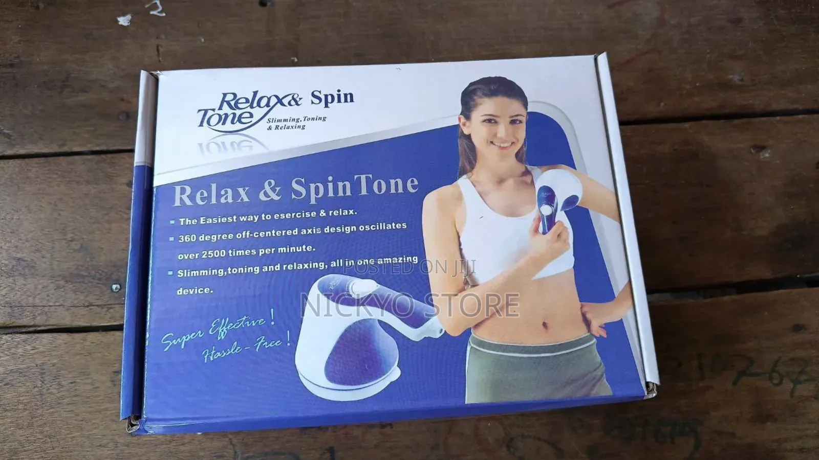 Relax and Spin Tone Hand Held Full Body Slimming Massager