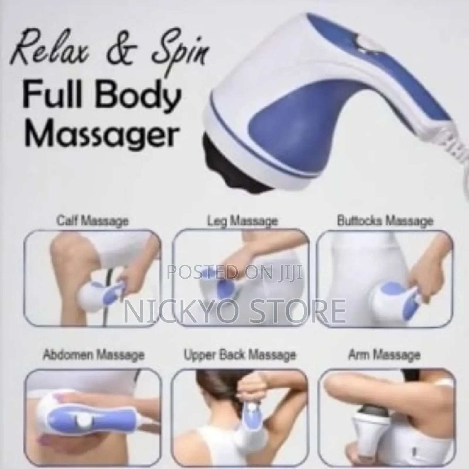 Relax and Spin Tone Hand Held Full Body Slimming Massager