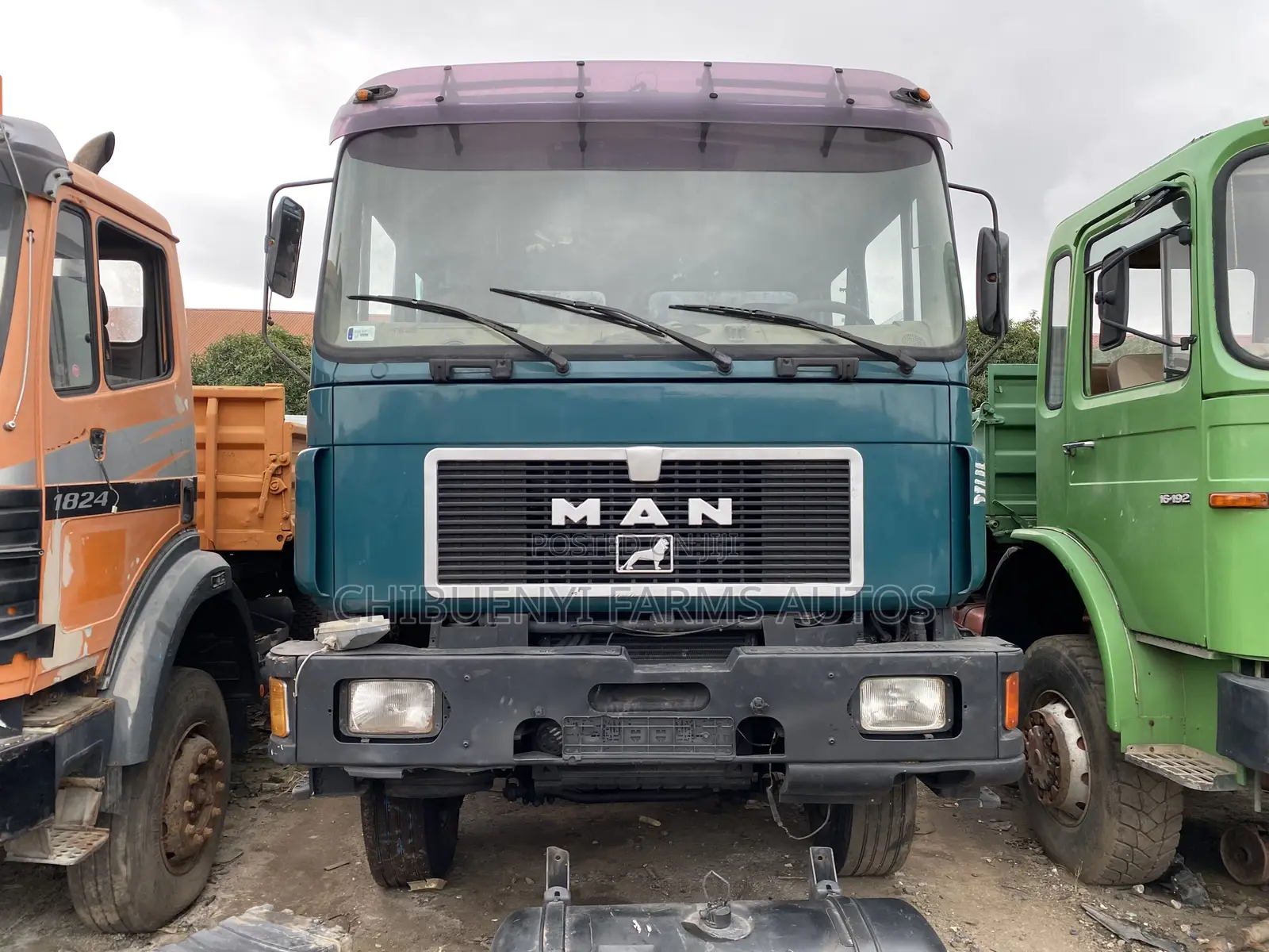Man DIESEL 6-Tyres Tipper