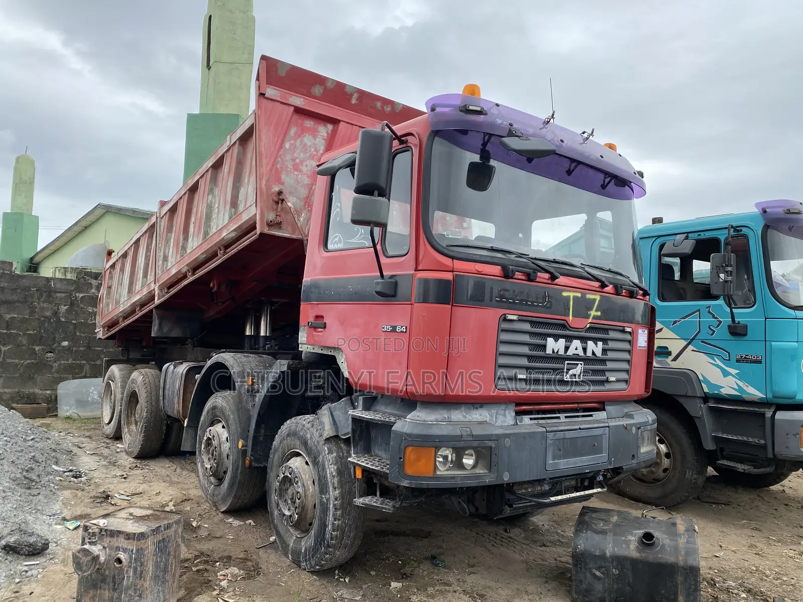 Man DIESEL Tipper 12-Tyres (45-Tons)