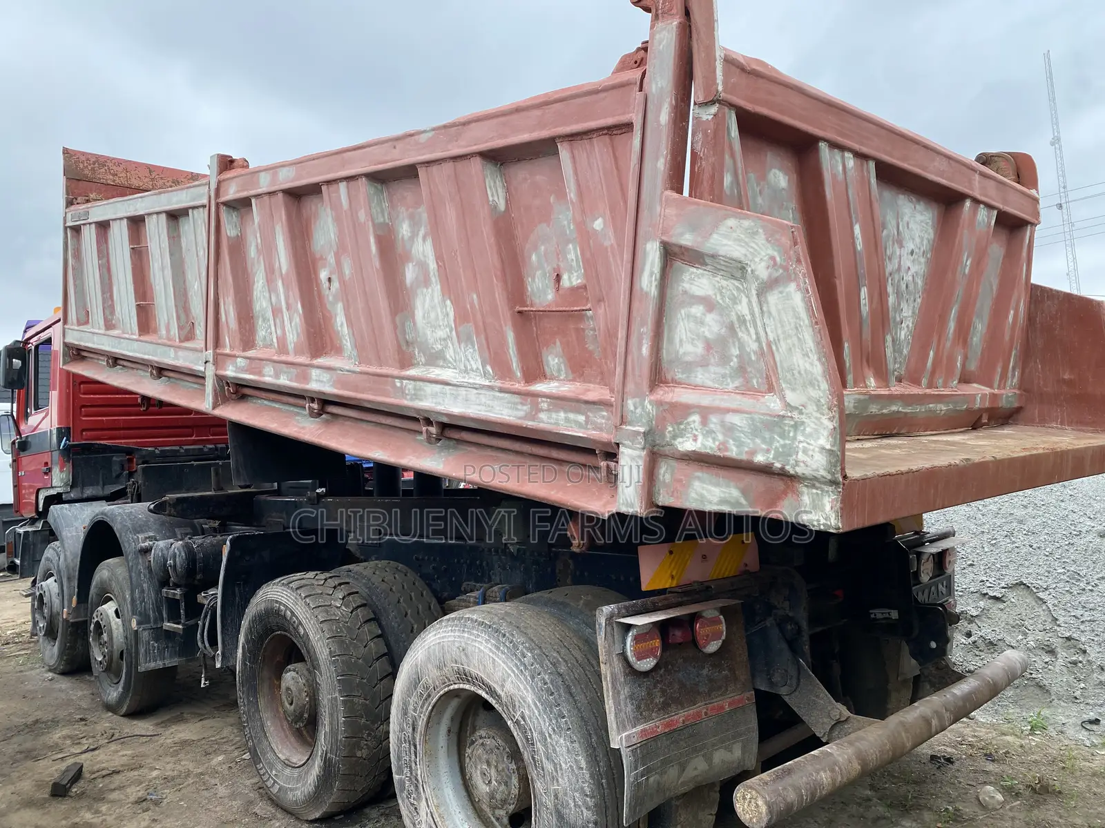 Man DIESEL Tipper 12-Tyres (45-Tons)