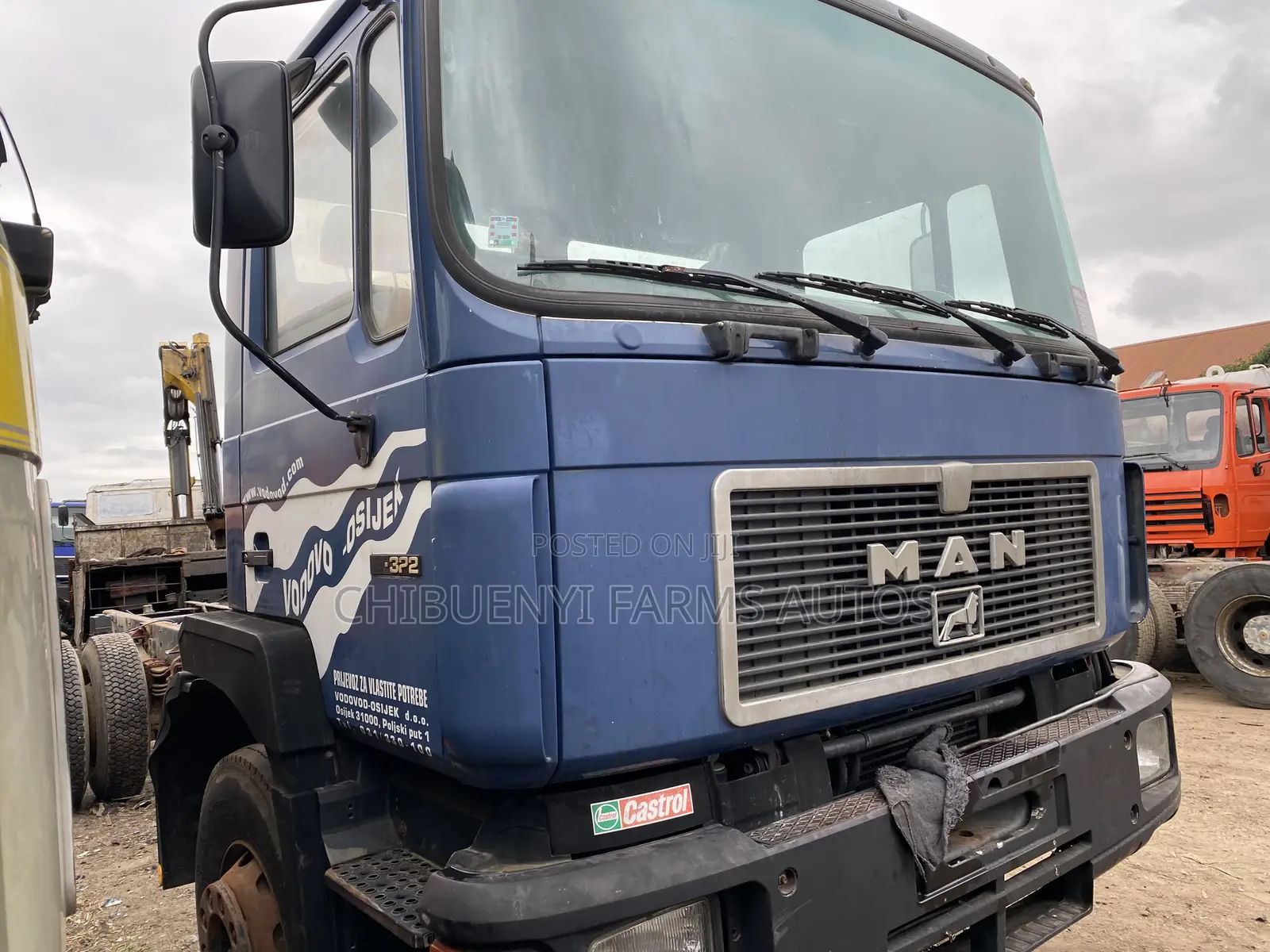 Man DIESEL Cab Chassis 6tyres