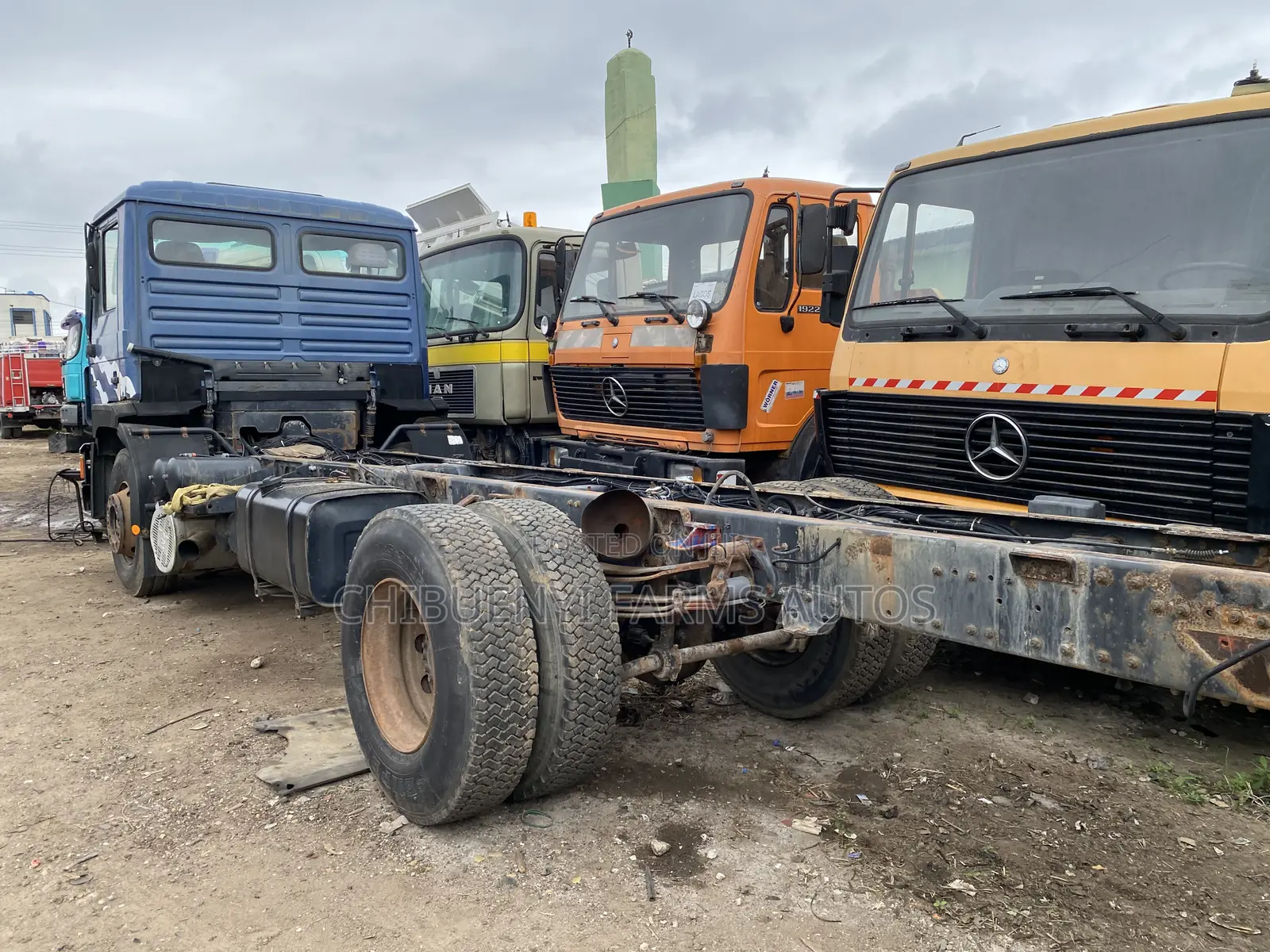 Man DIESEL Cab Chassis 6tyres