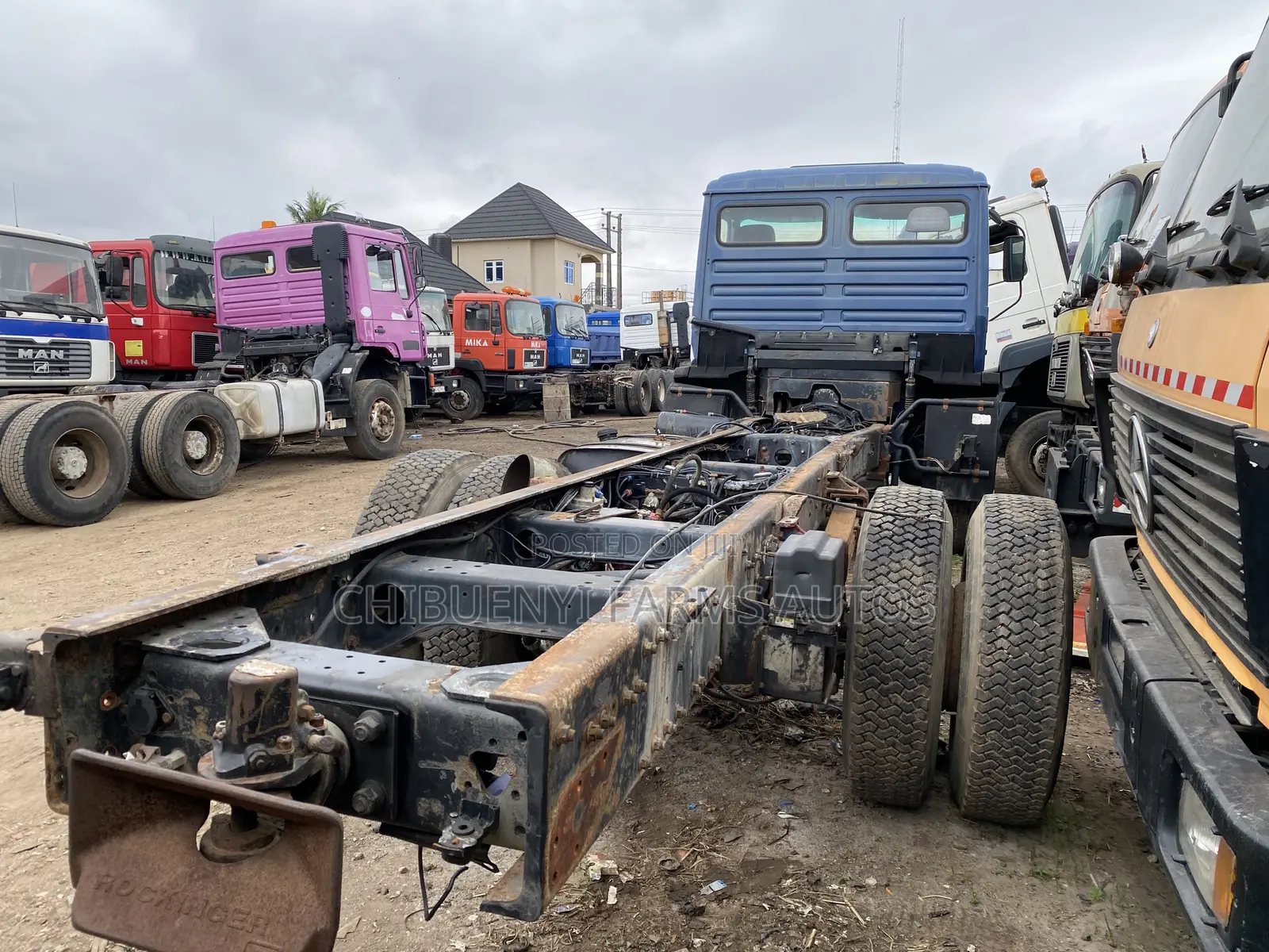 Man DIESEL Cab Chassis 6tyres