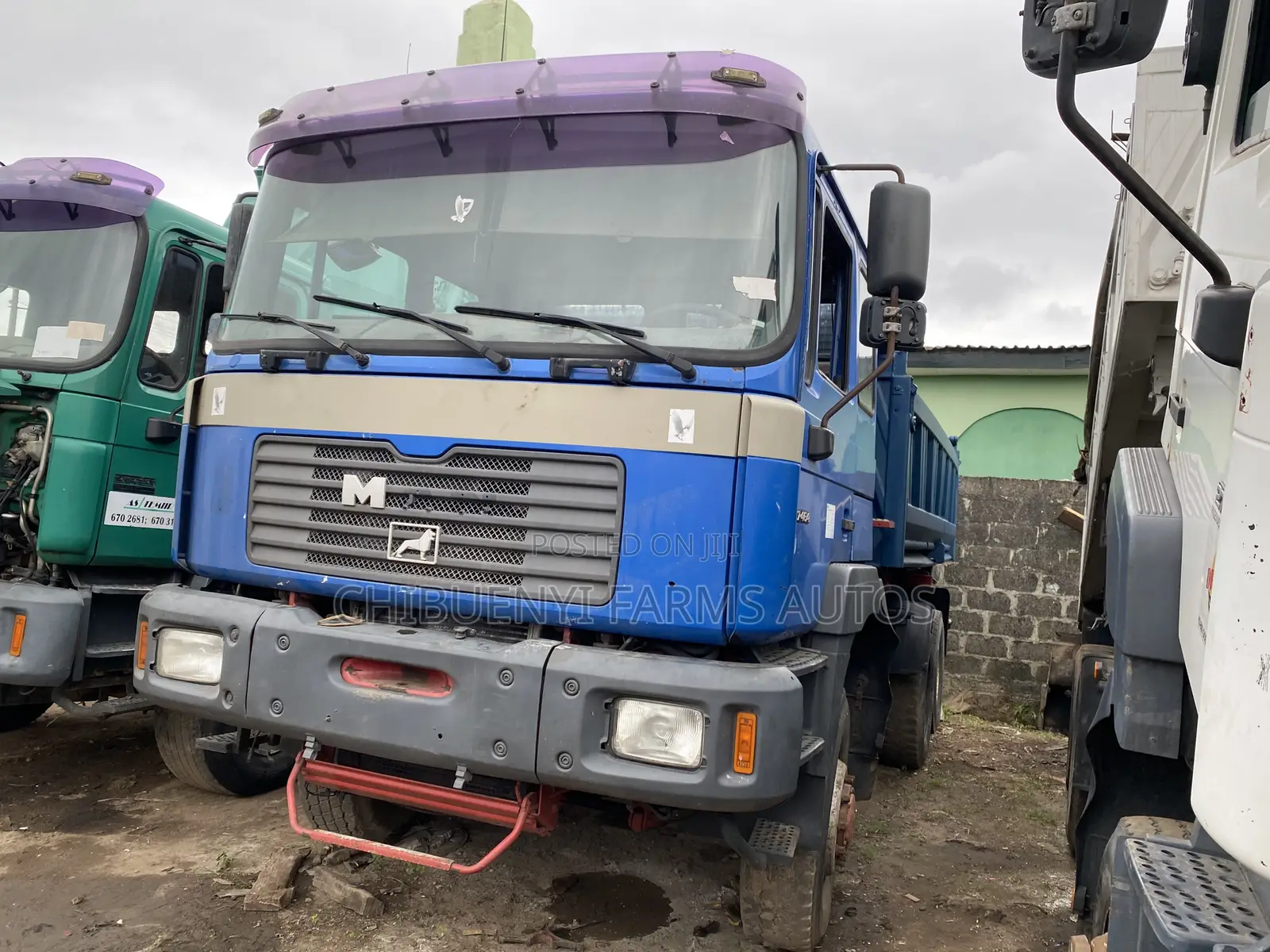 Man Diesel Tipper 10tyres (35-Tons)