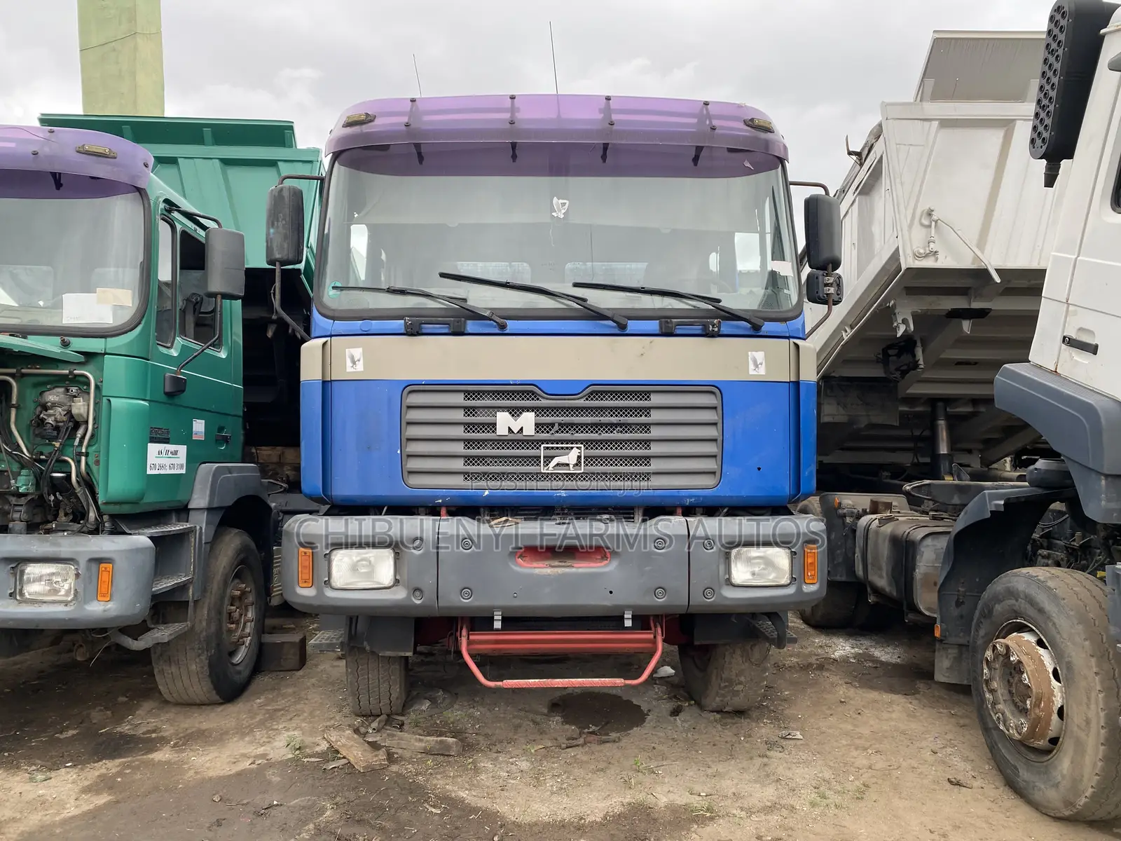Man Diesel Tipper 10tyres (35-Tons)