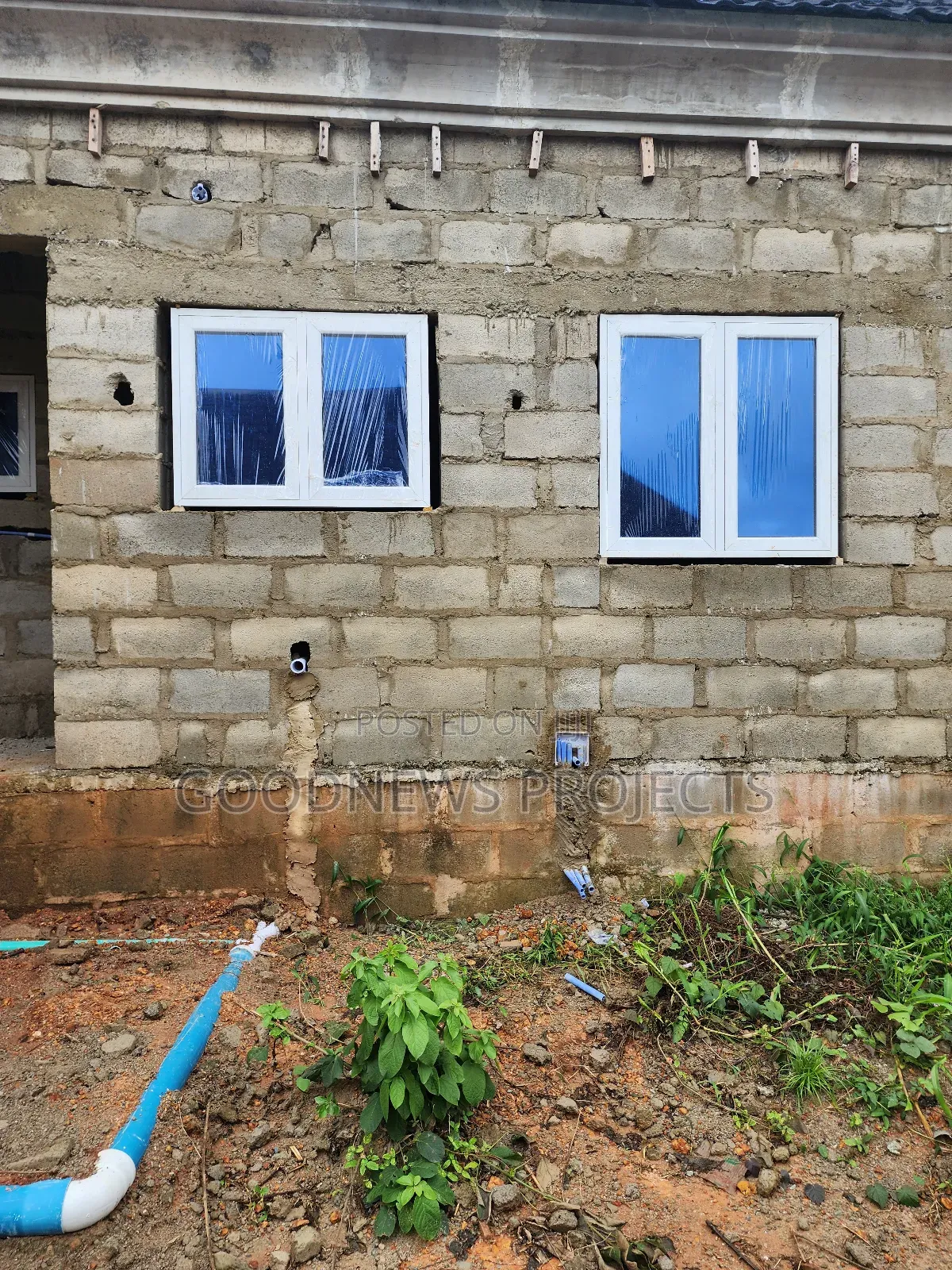 Aluminium Casements Window (White Colour