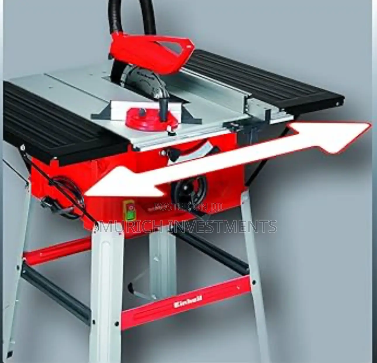 250mm Table Saw With Side Extentions Stand - 1800w