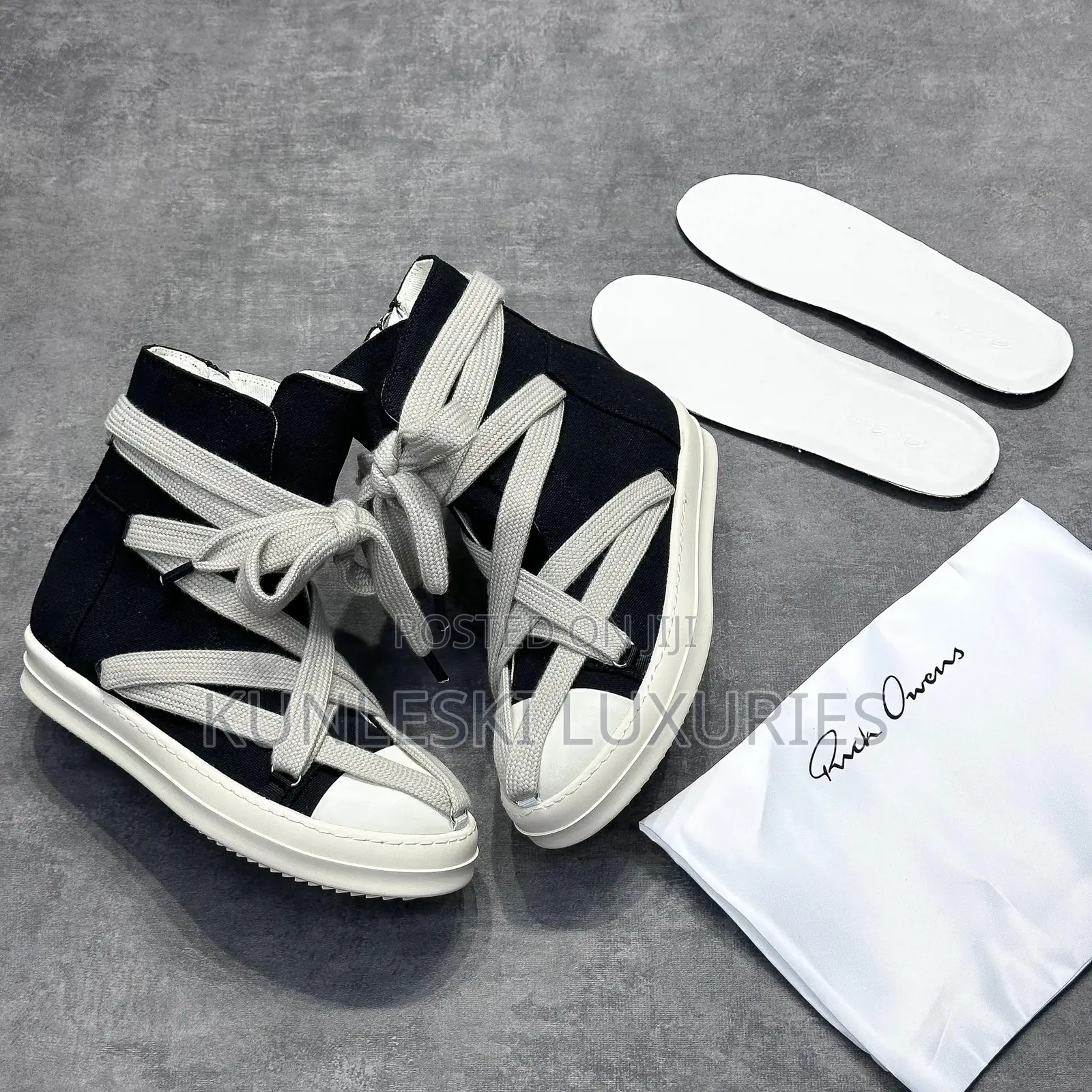 Original Rick Owen’S DRKSDHW Hexa High Top Sneakers