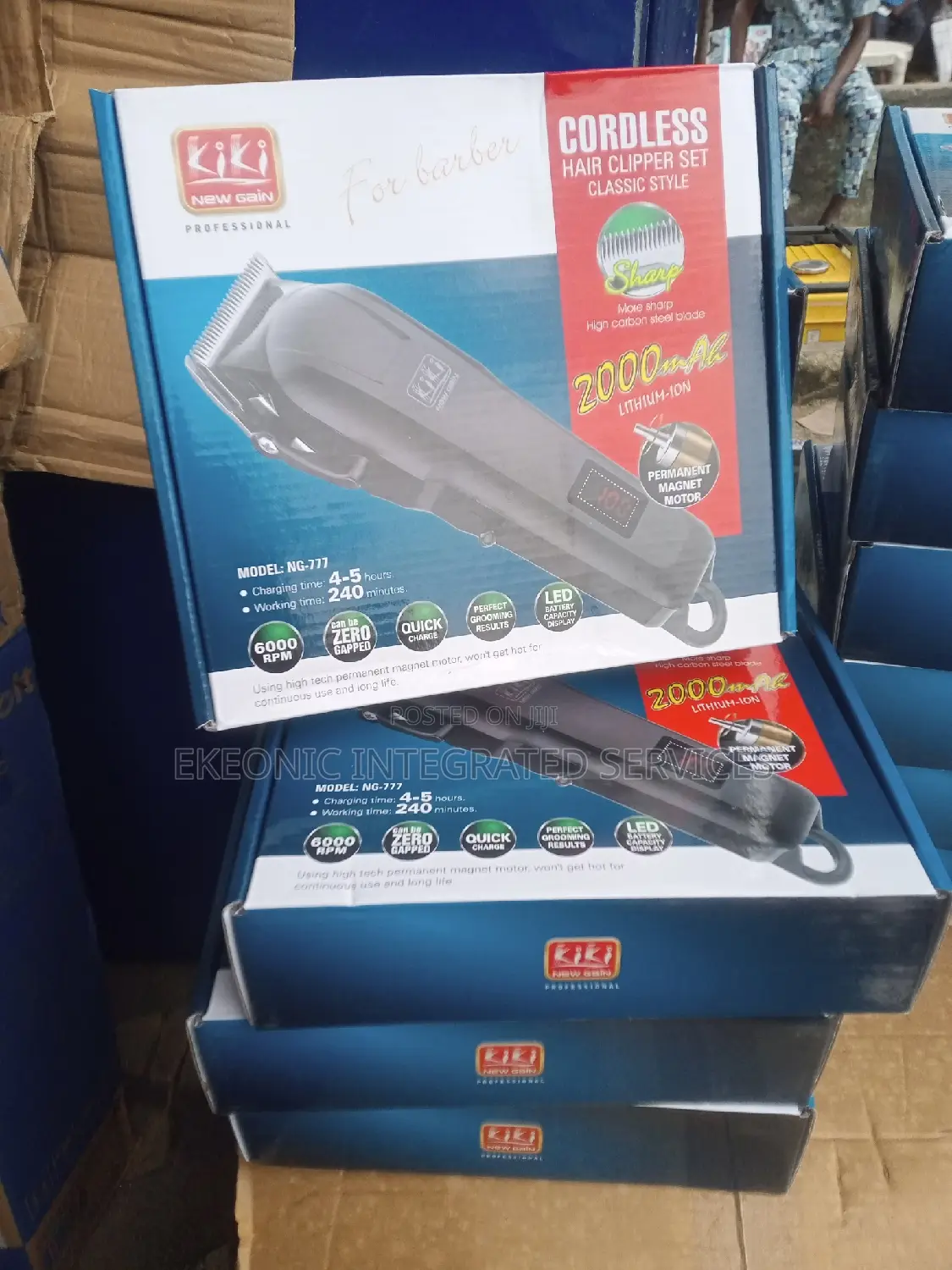 Digital Cordless Hair Clipper Set