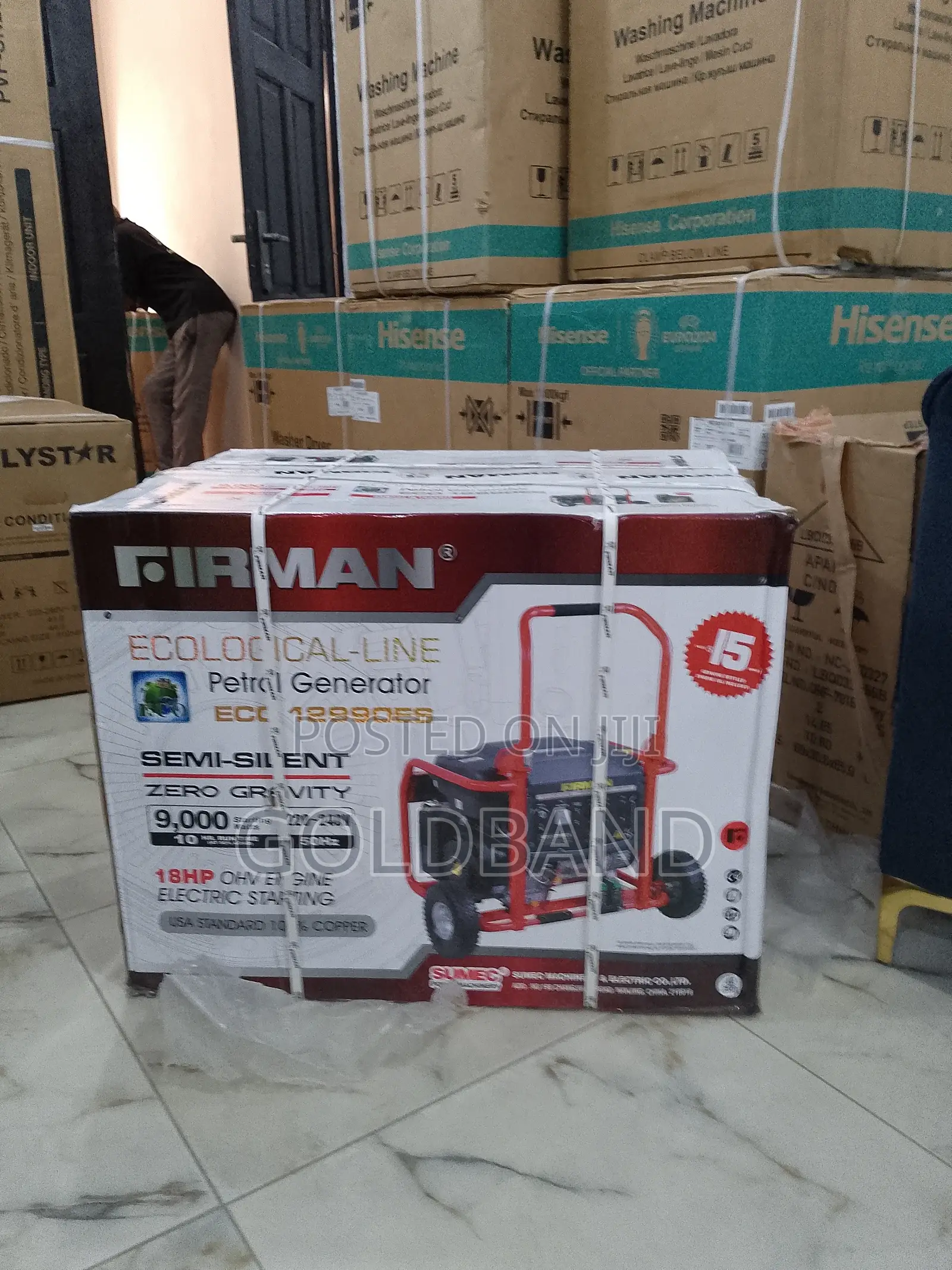Low Noise Eco-12990es Firman Sumec Petrol Generator