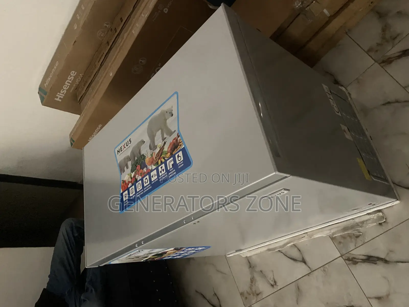 Strong Handles: Nexus 200l/Nx-265g Chest Freezer
