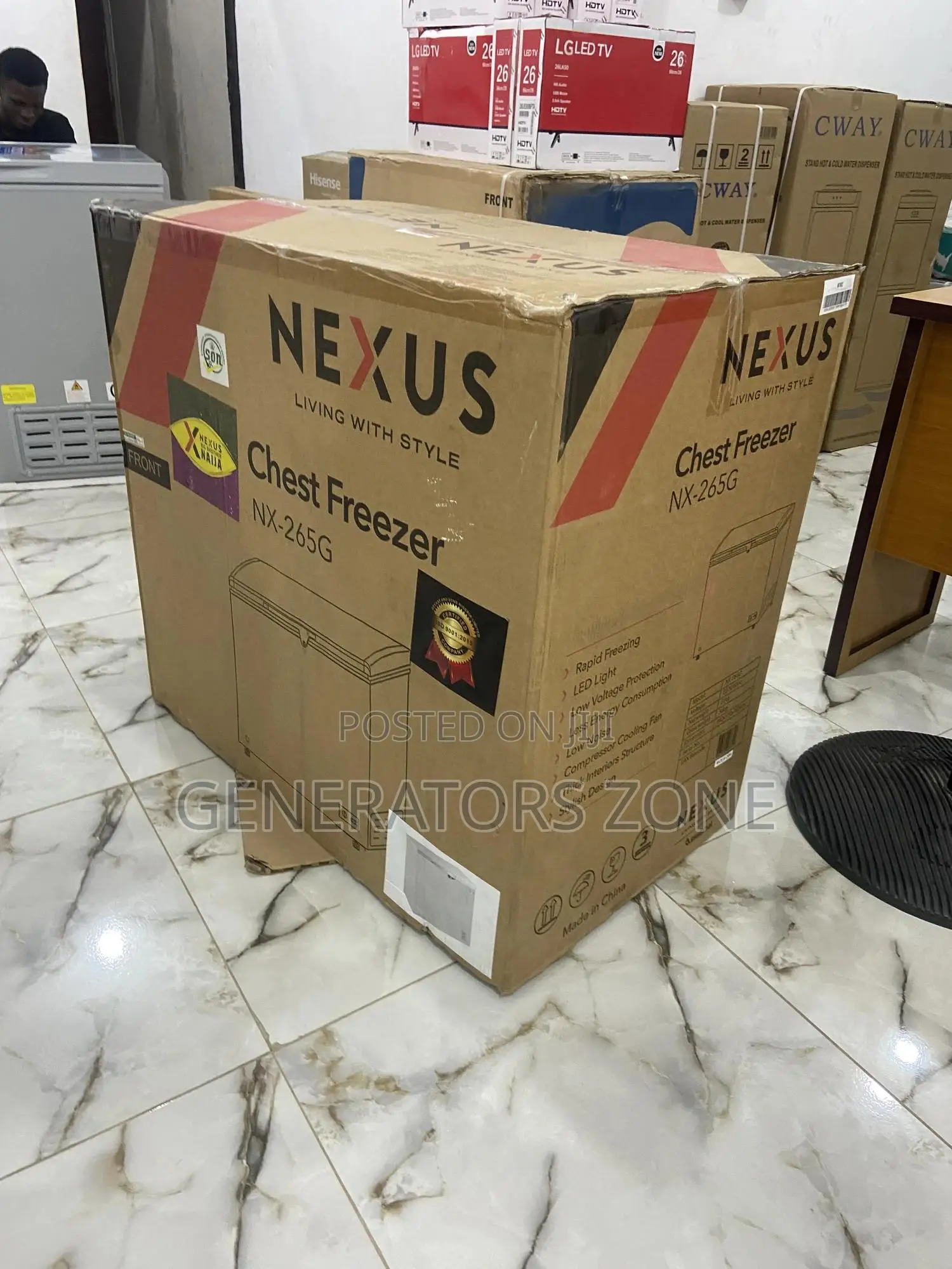 Nexus 200L Chest Freezer {Built to Last} Nx-265g