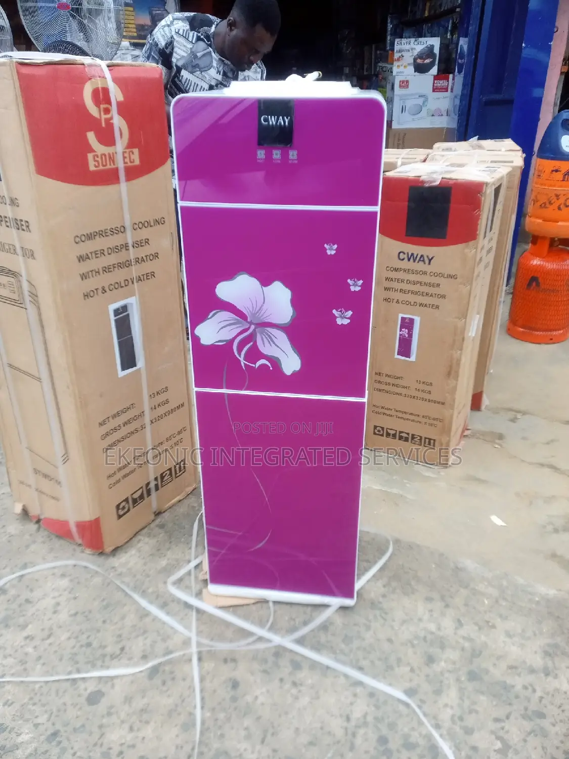 C-Way Compressor Cooling Water Dispenser