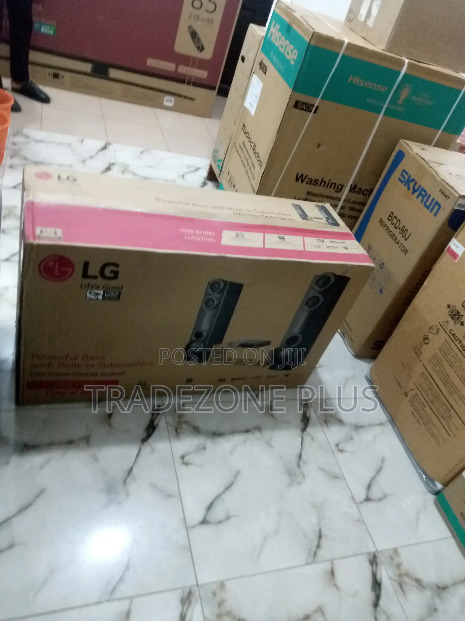 Newly Produced LG Bass Blast Home Theatre Lhd675bg 1000W