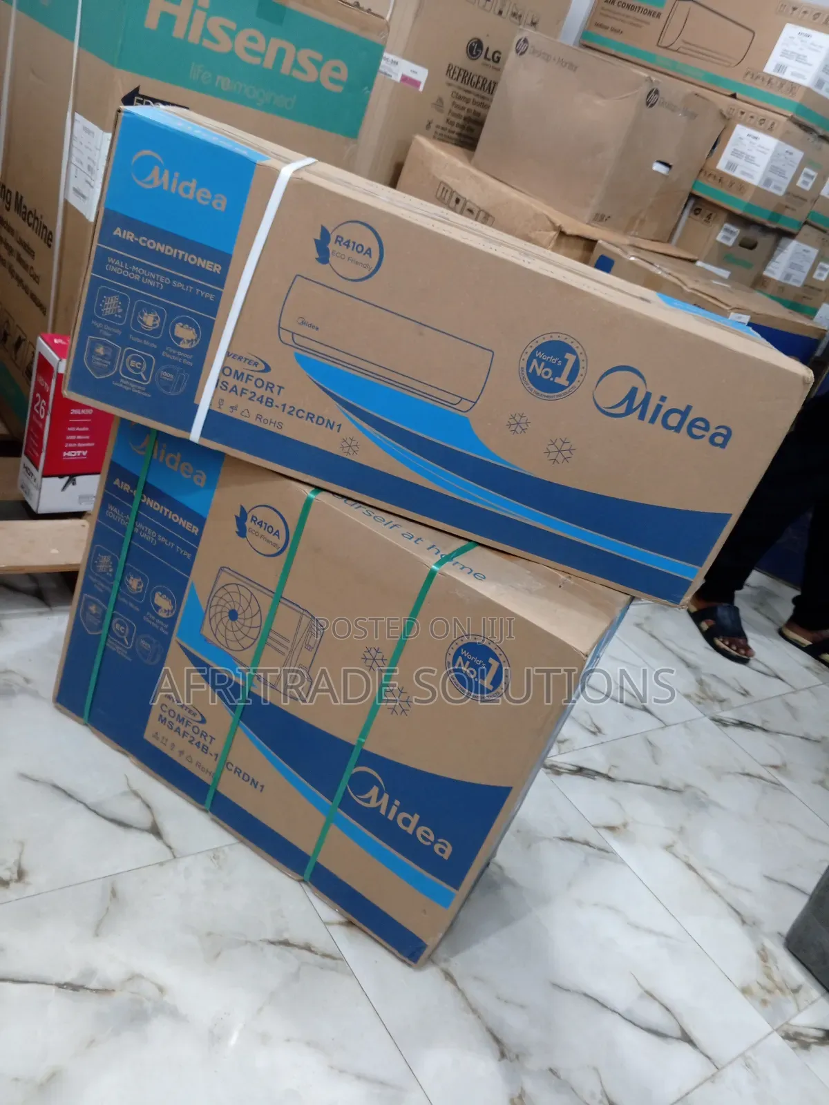Midea 1.5hp R410 Inverter AC- Longlasting