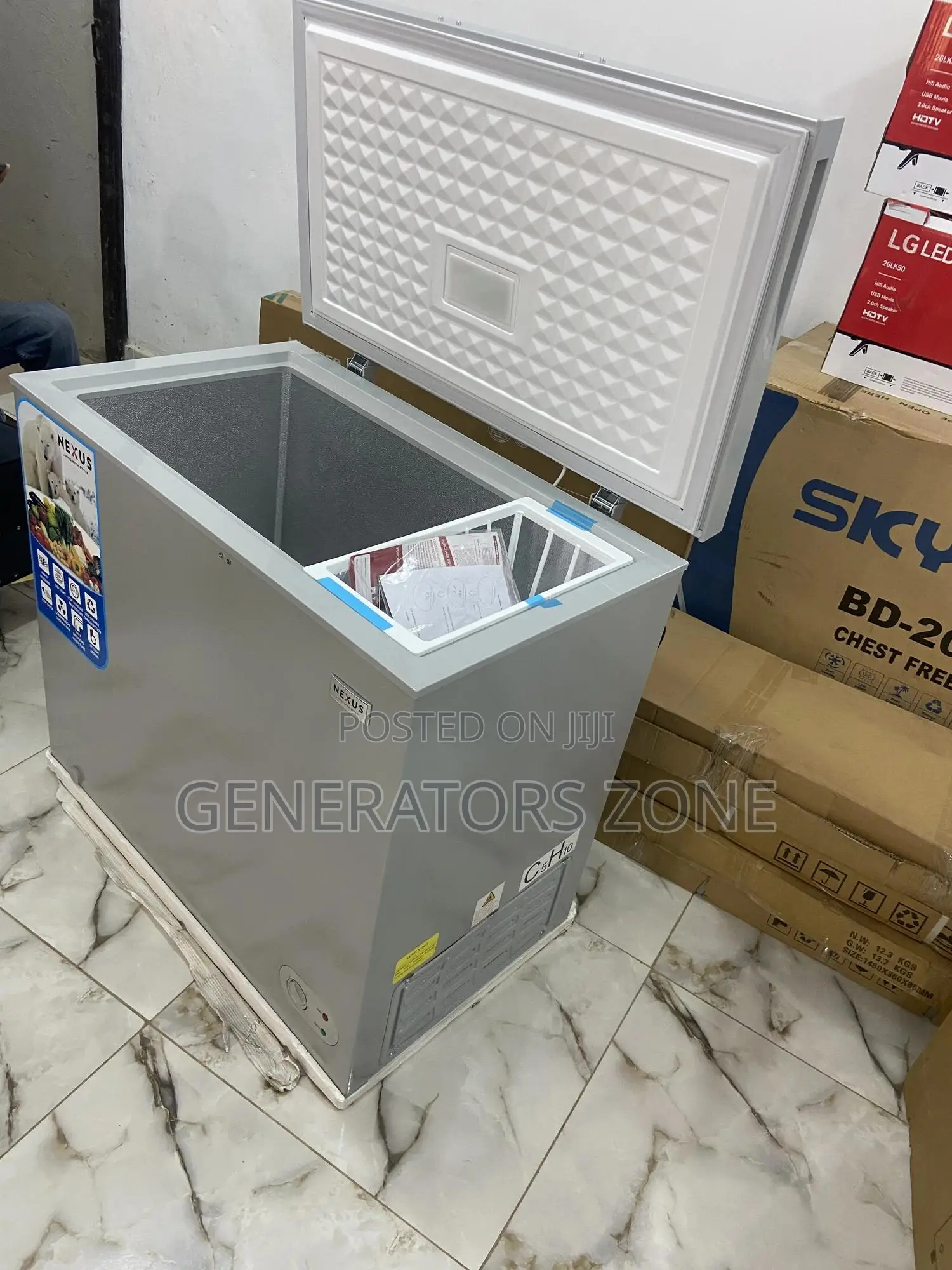 Nexus 200L Chest Freezer "Even Cool Distribution"