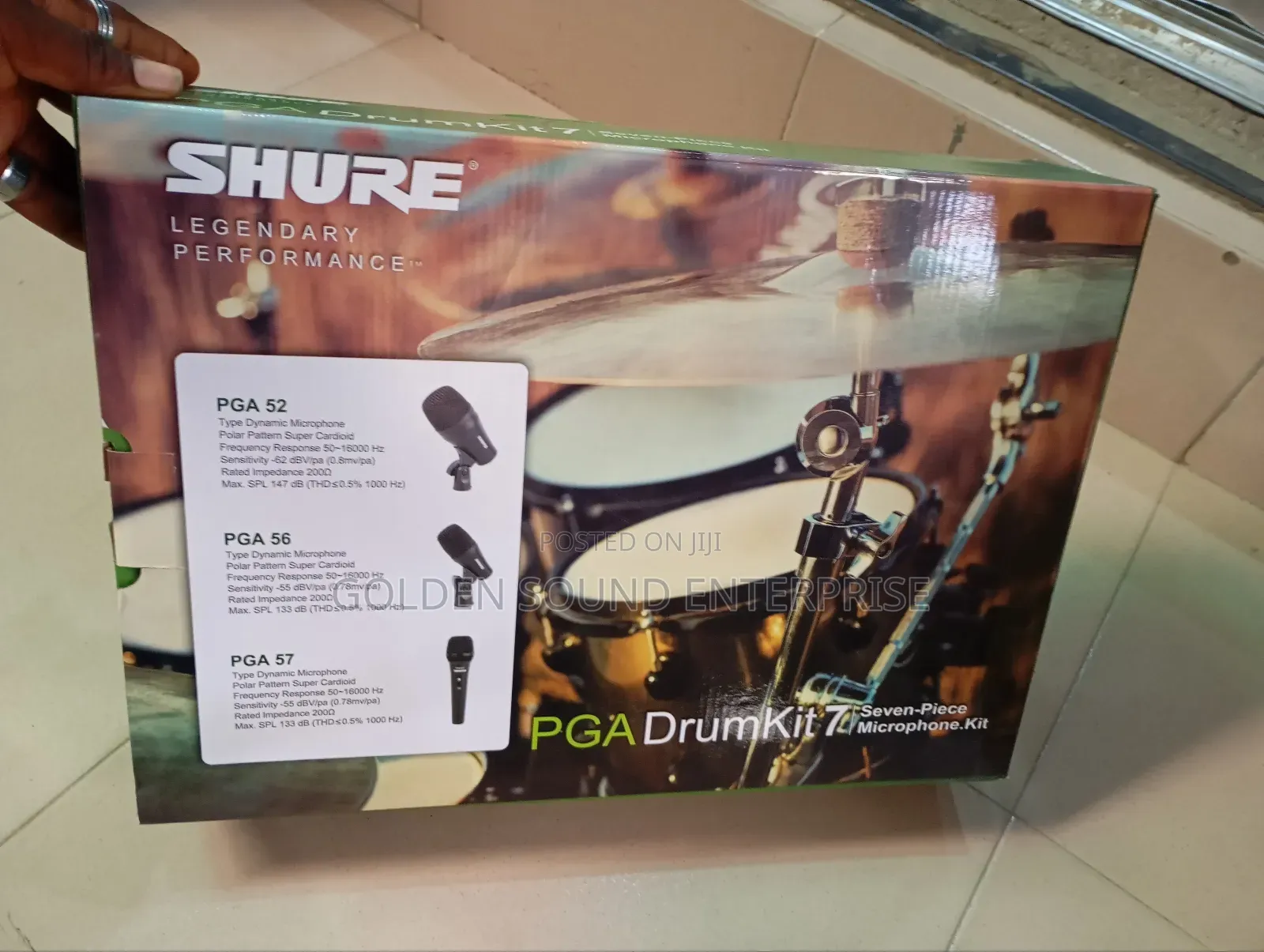 Original Shure Drum Kit 7 Set