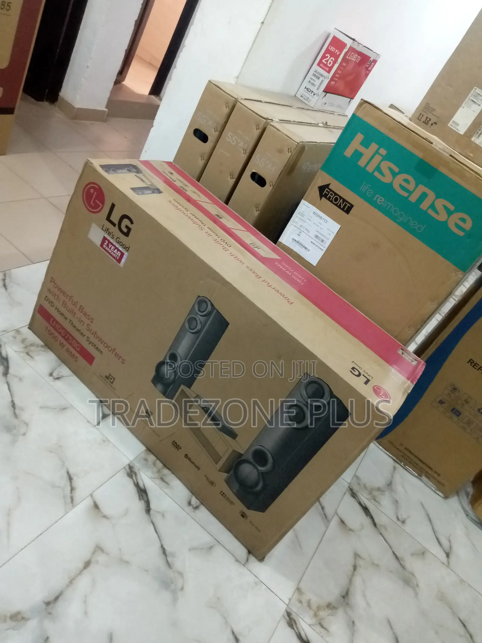 Rhythm Reigns LG Bass Blast Home Theatre Lhd675bg 1000W