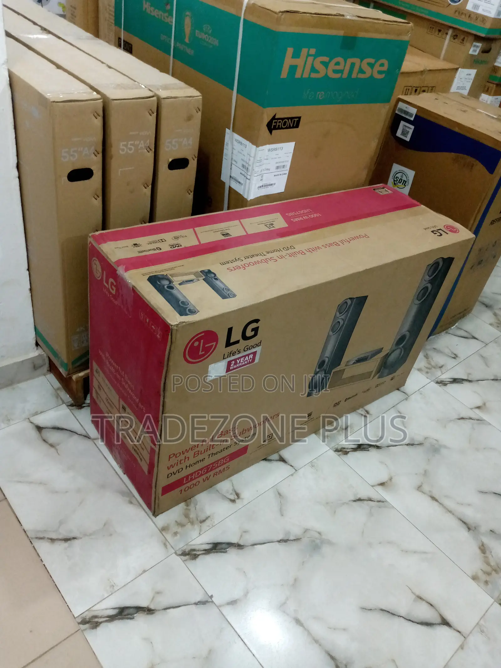 Melody Master LG Bass Blast Home Theatre Lhd675bg 1000W