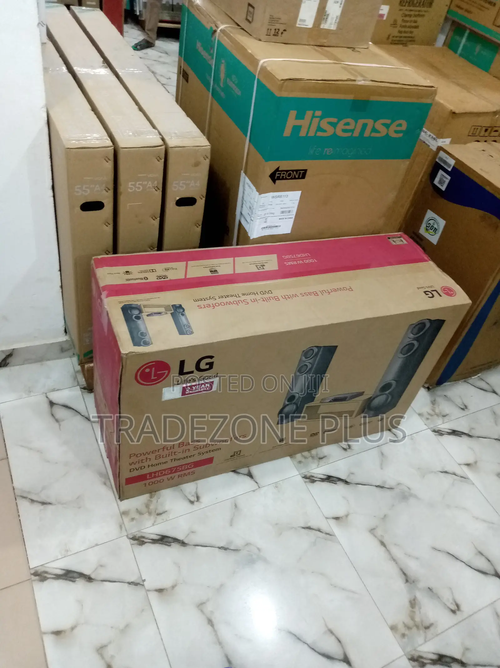 SOUNDSPHER LG Bass Blast Home Theatre LHD675BG 1000W