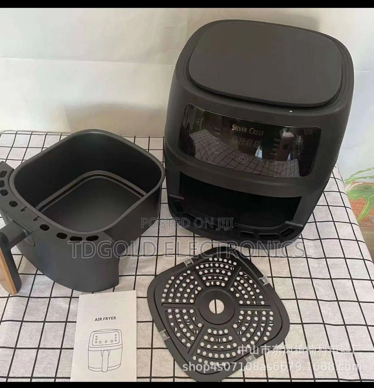 8L Digital Silver Crest Air Fryer!