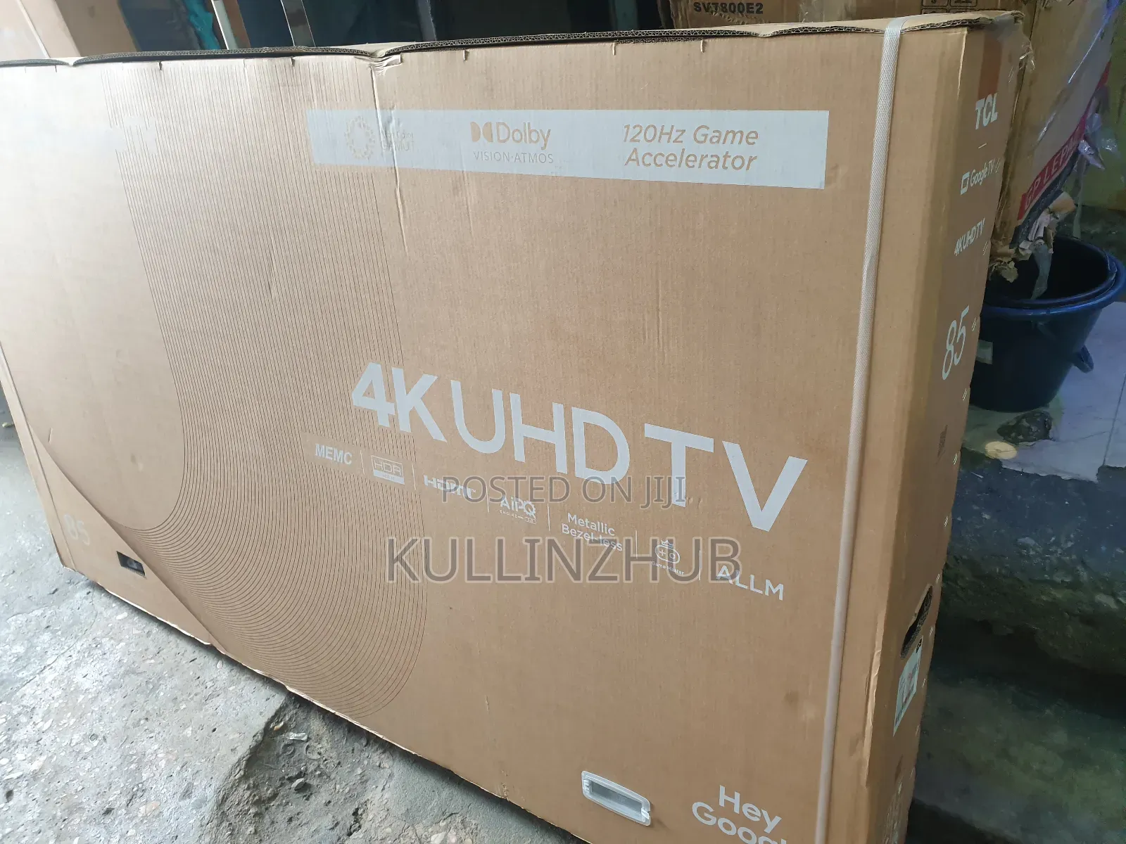 TCL 85" Uhd HDR LED Smart (120hz) Google TV -85p745