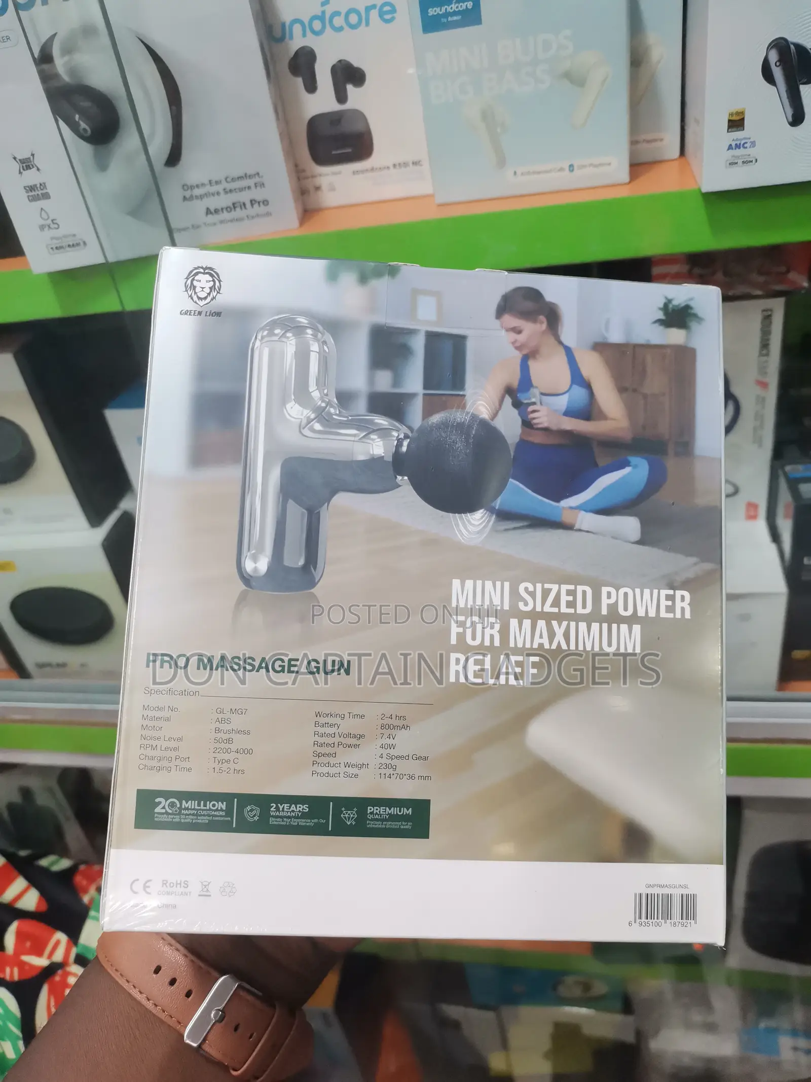 Green Lion Pro Massage Gun