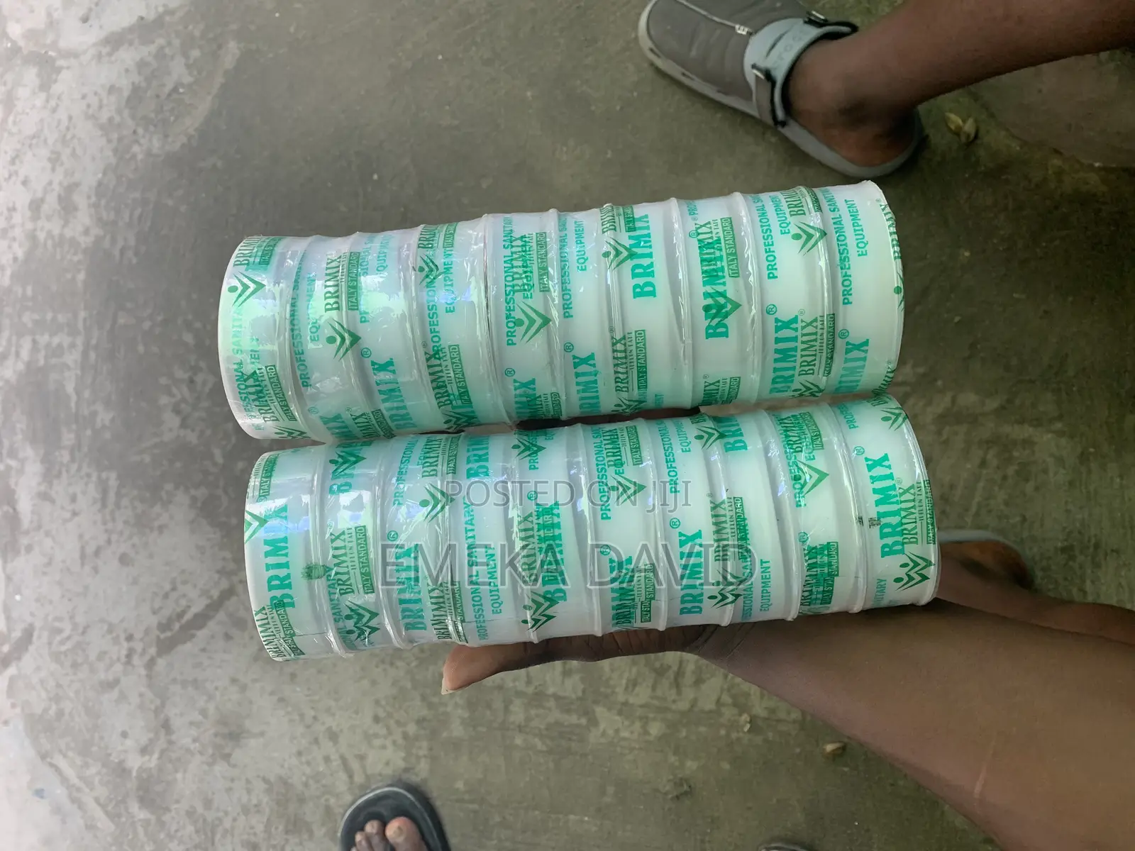 Big WHITE BRIMIX Tread Tape