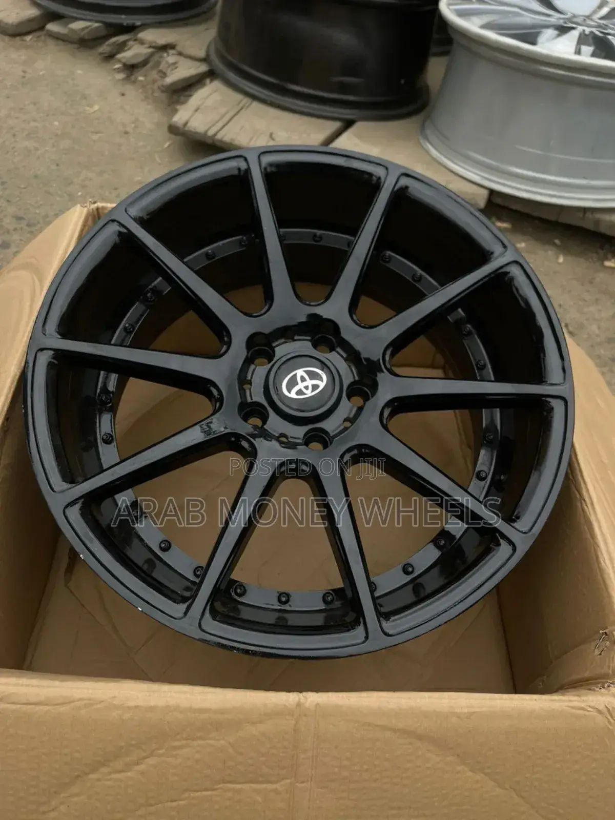Pure Black Alloyd Wheels