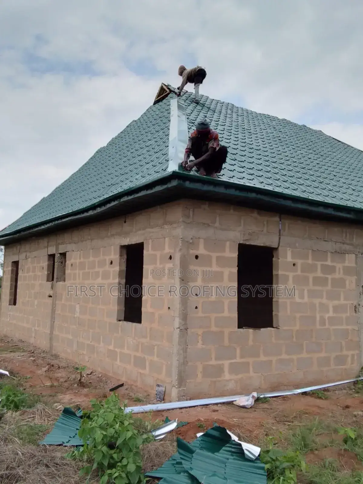 Steptiles Design Roofing Sheets Green