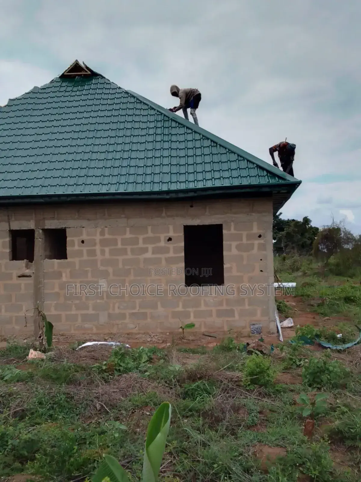 Steptiles Design Roofing Sheets Green