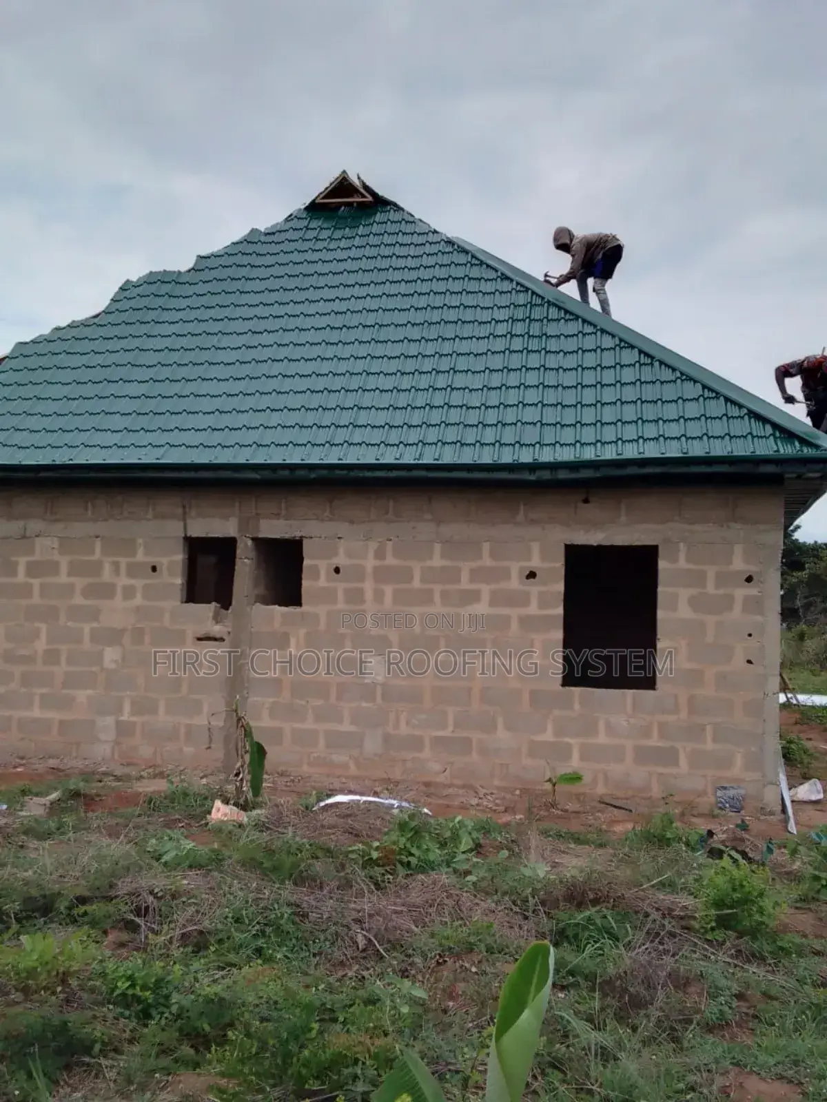 Steptiles Design Roofing Sheets Green