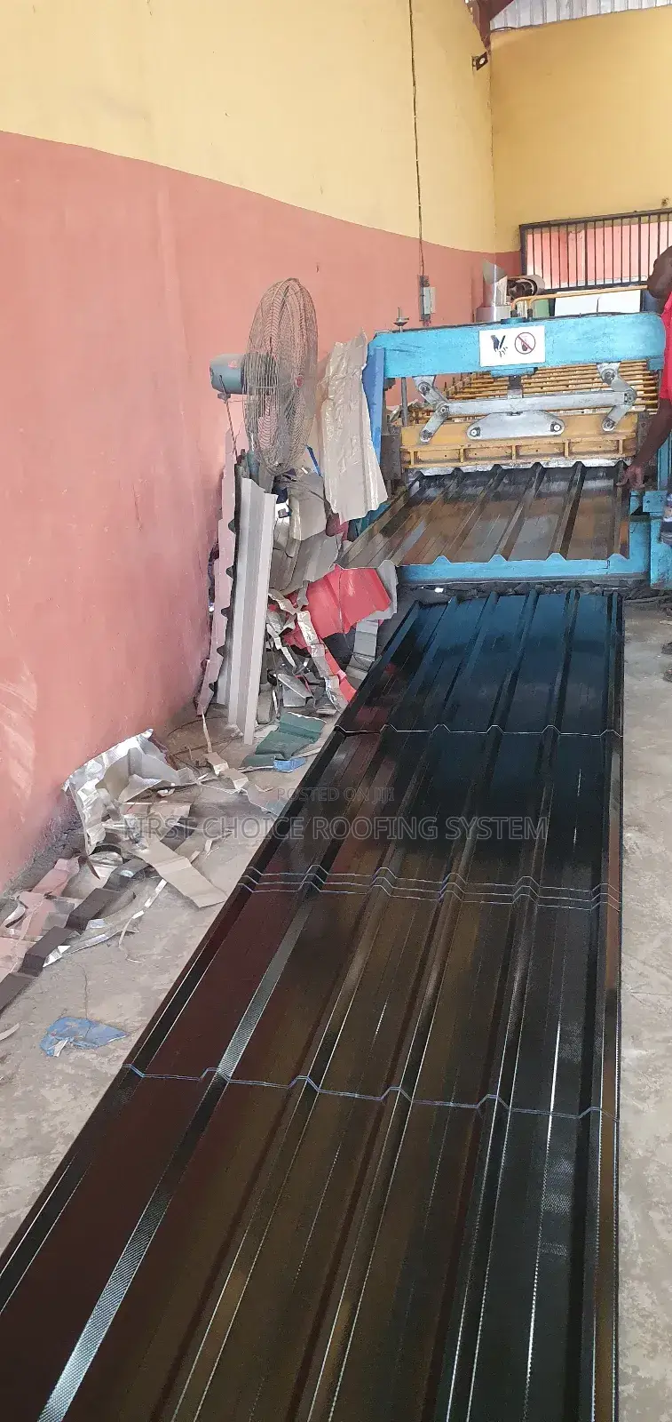 Oven Baked Aluminium Roofing Long Sparn Design