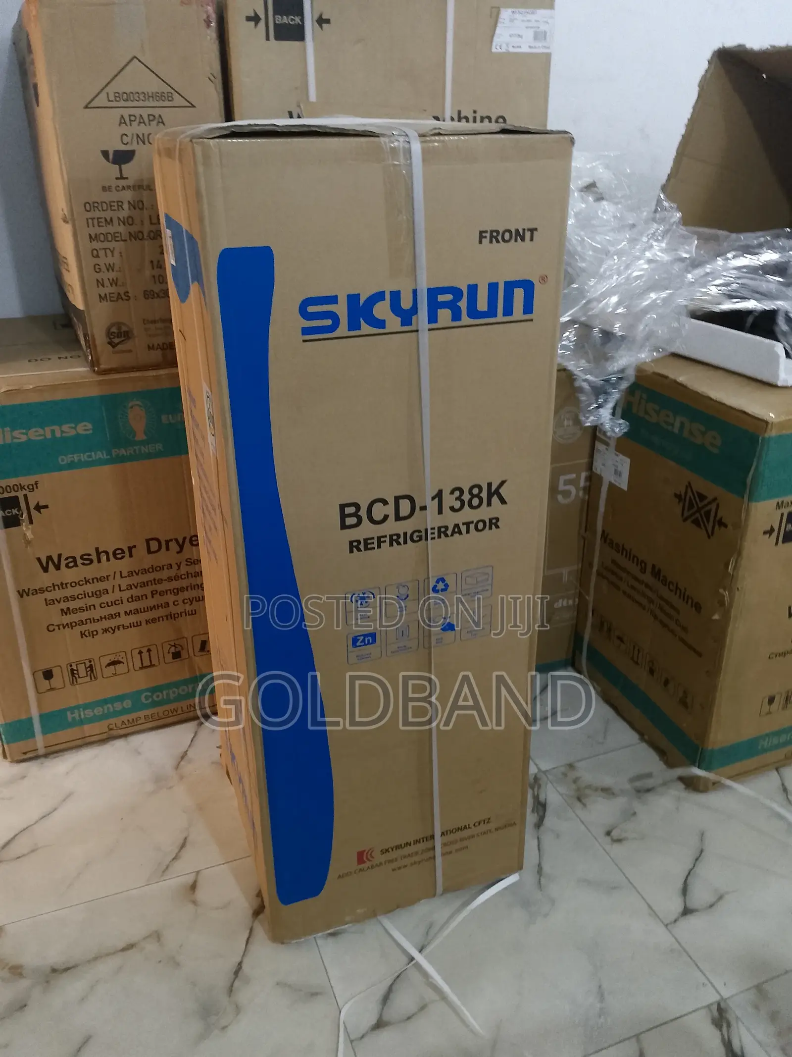 Super Freezing Skyrun BCD- Double Door Refrigerator