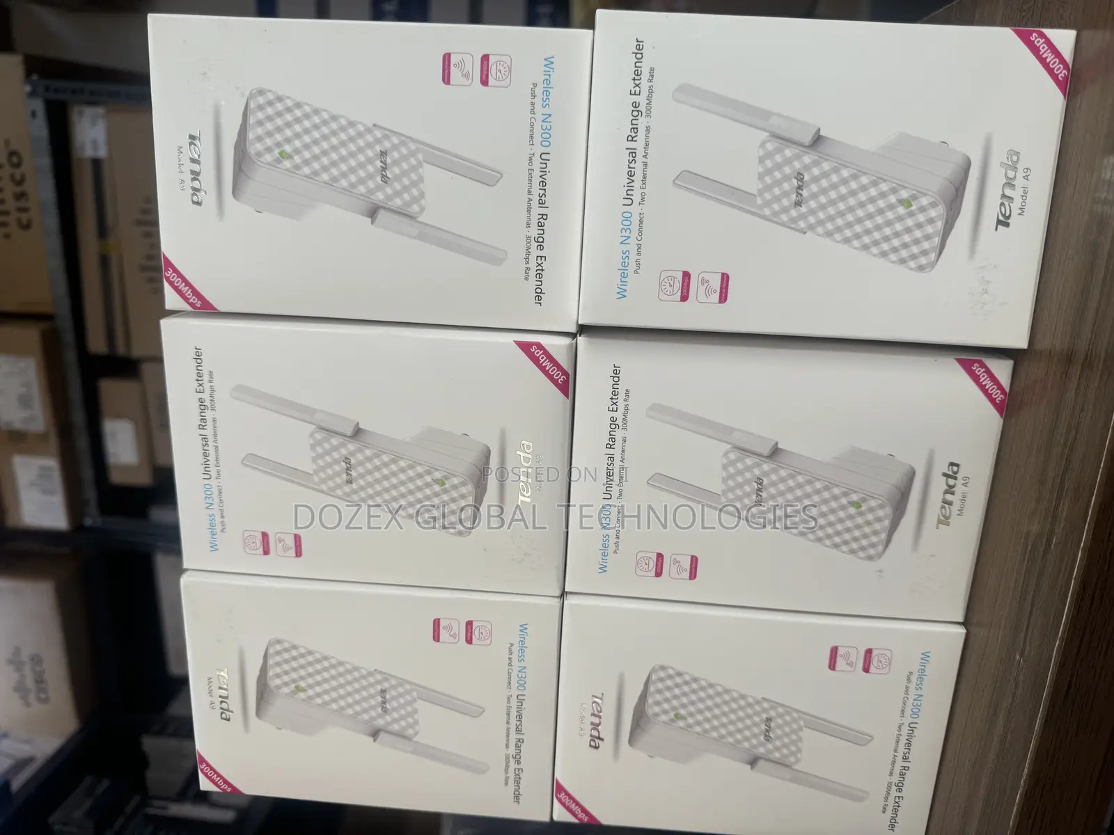 Tenda 300mbps Network Wifi Extender
